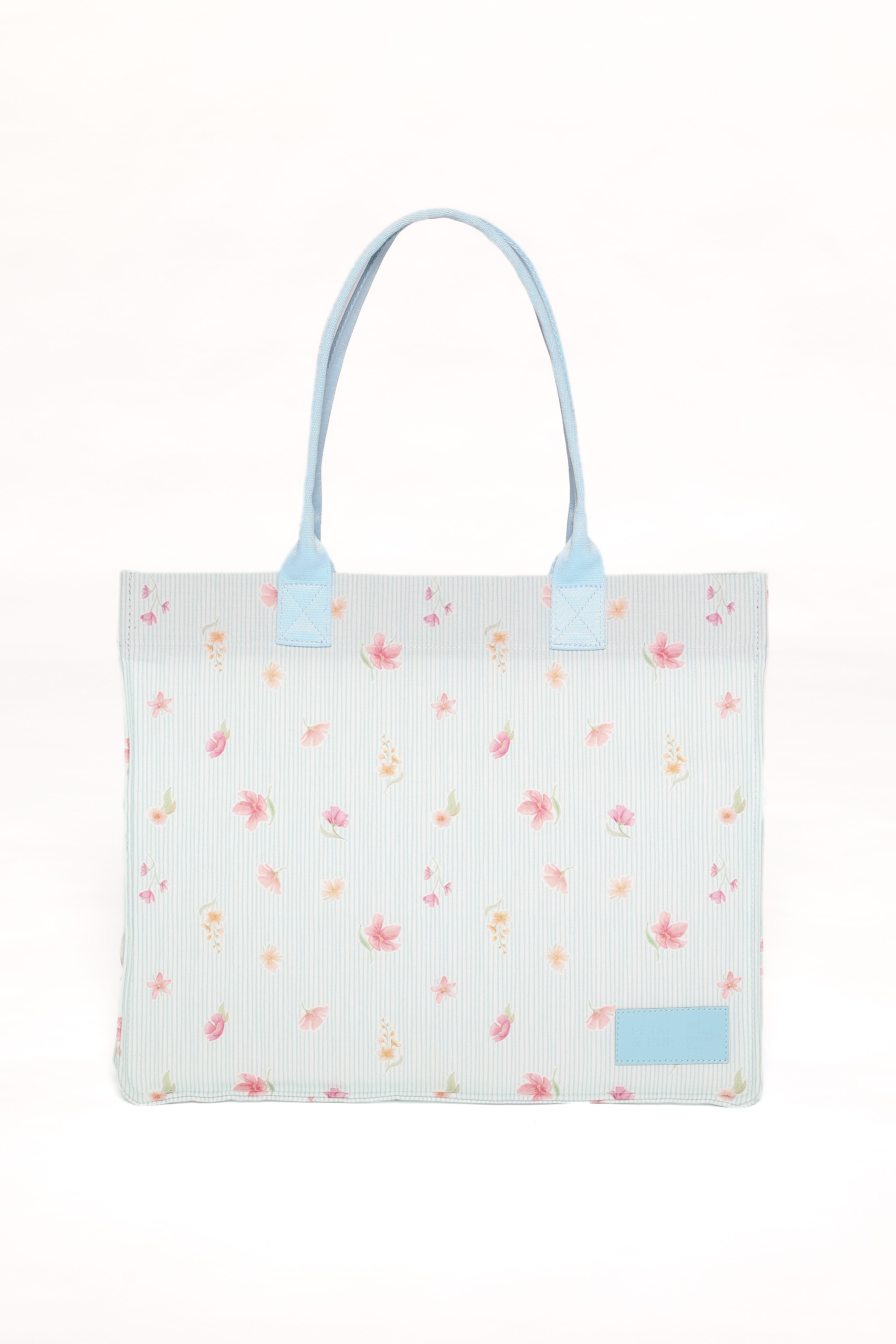 Ultimate Tote Bag - Blue Garden Stripe