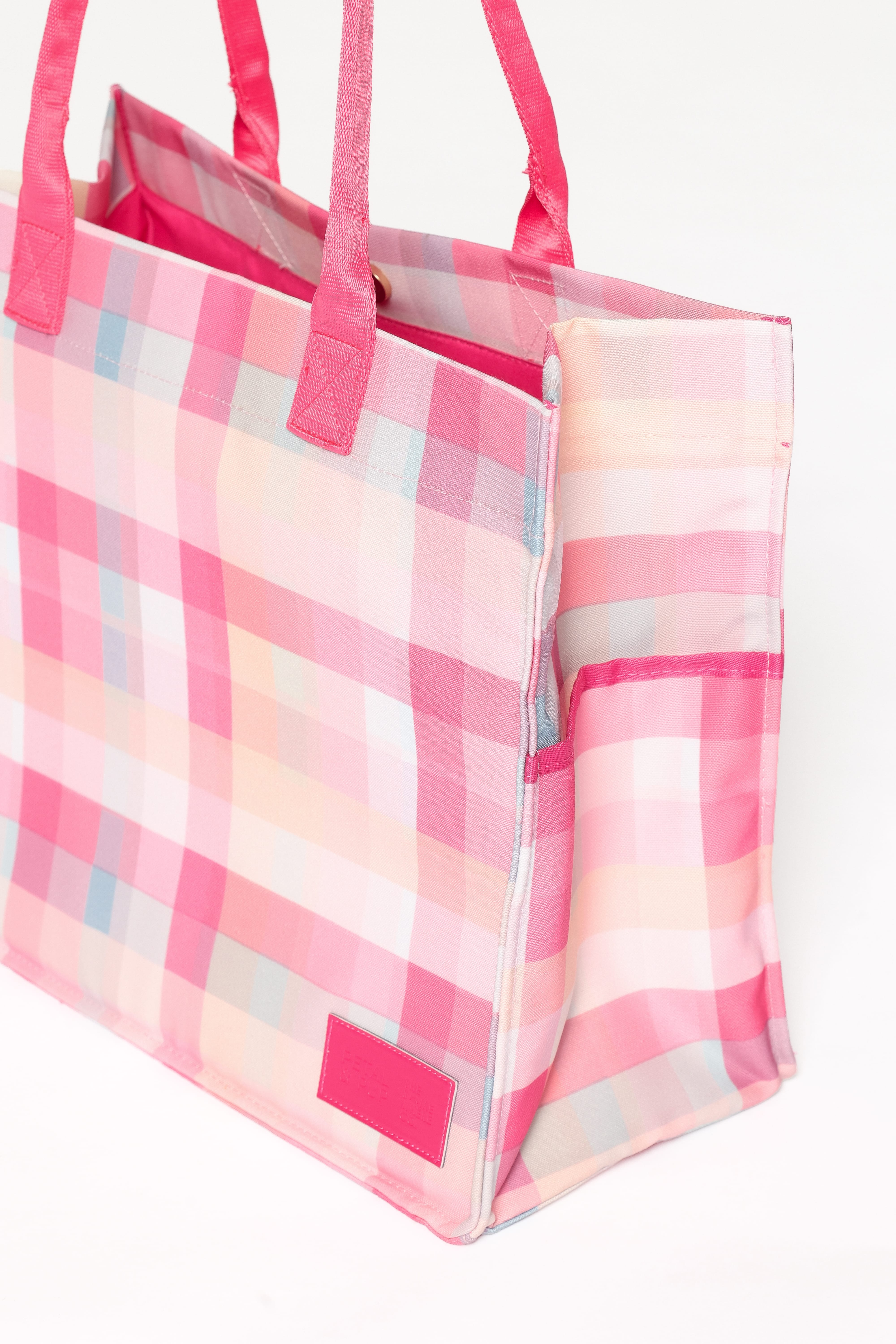 Ultimate Tote Bag - Pink Picnic Plaid