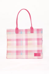 Ultimate Tote Bag - Pink Picnic Plaid