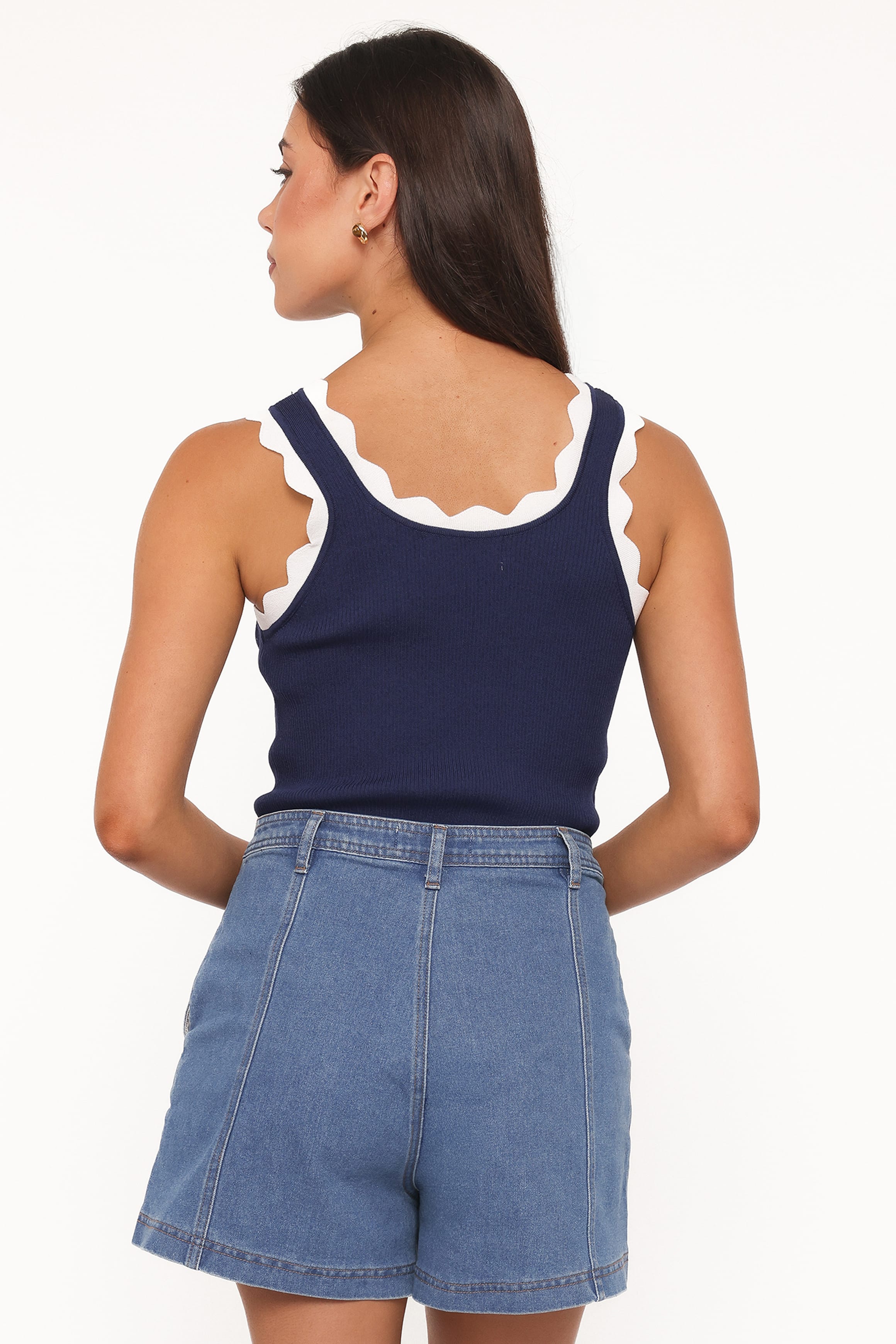 Carlina Denim Shorts - Medium Wash