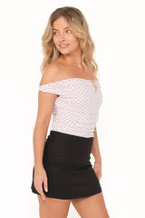 Cher Mini Skort - Black