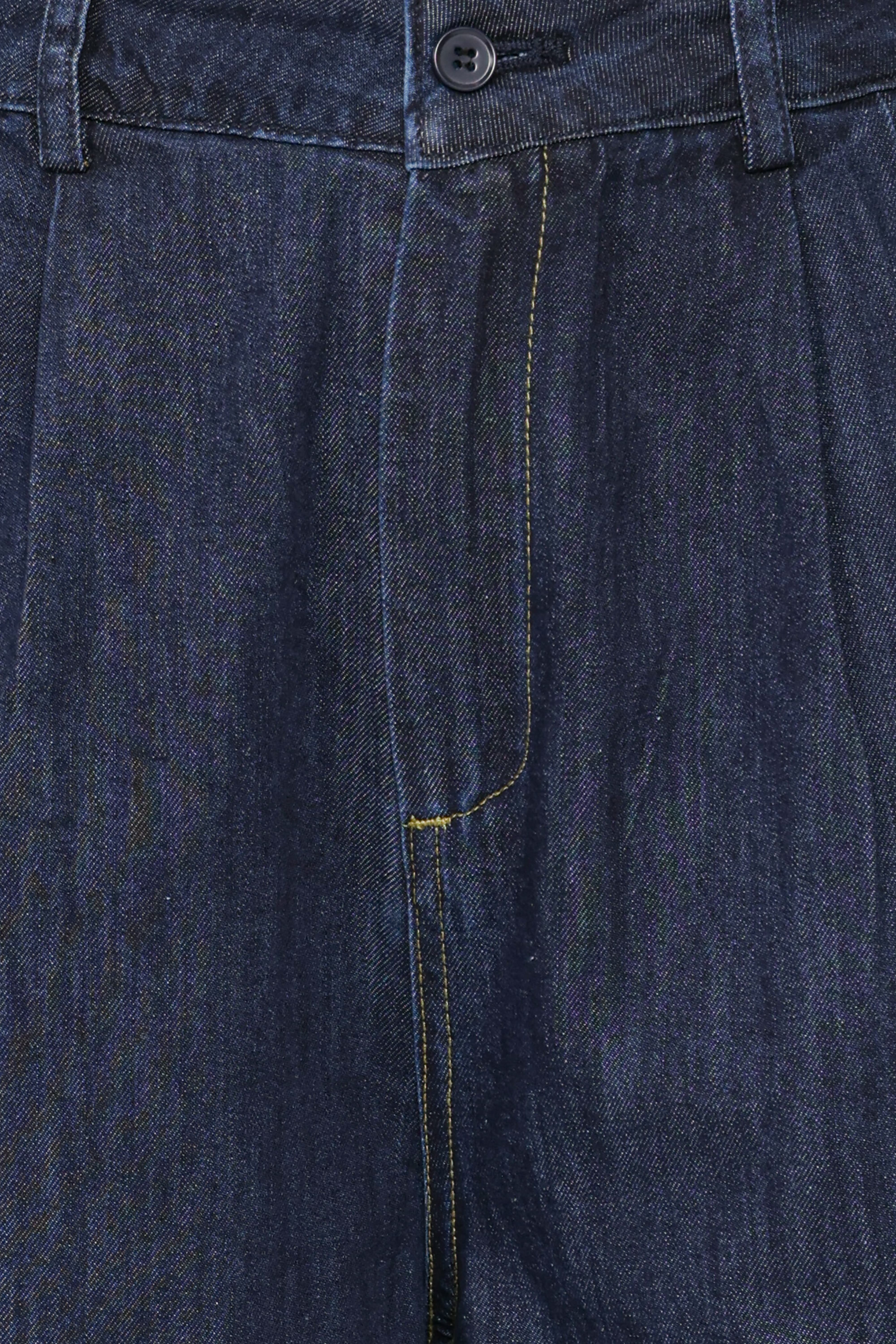 Melita Balloon Leg Denim Jeans - Indigo