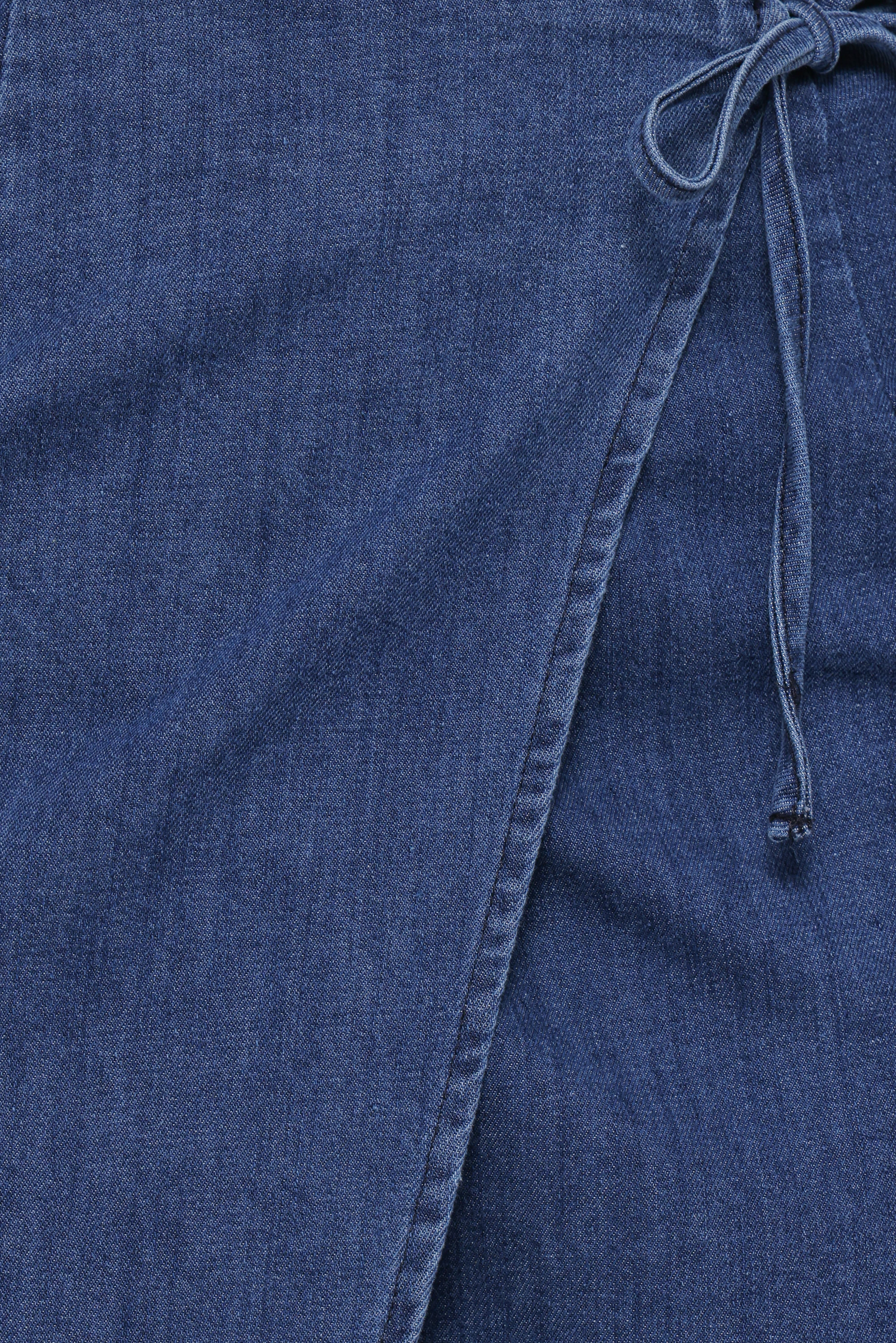 Siena Wrap Skirt - Denim Wash