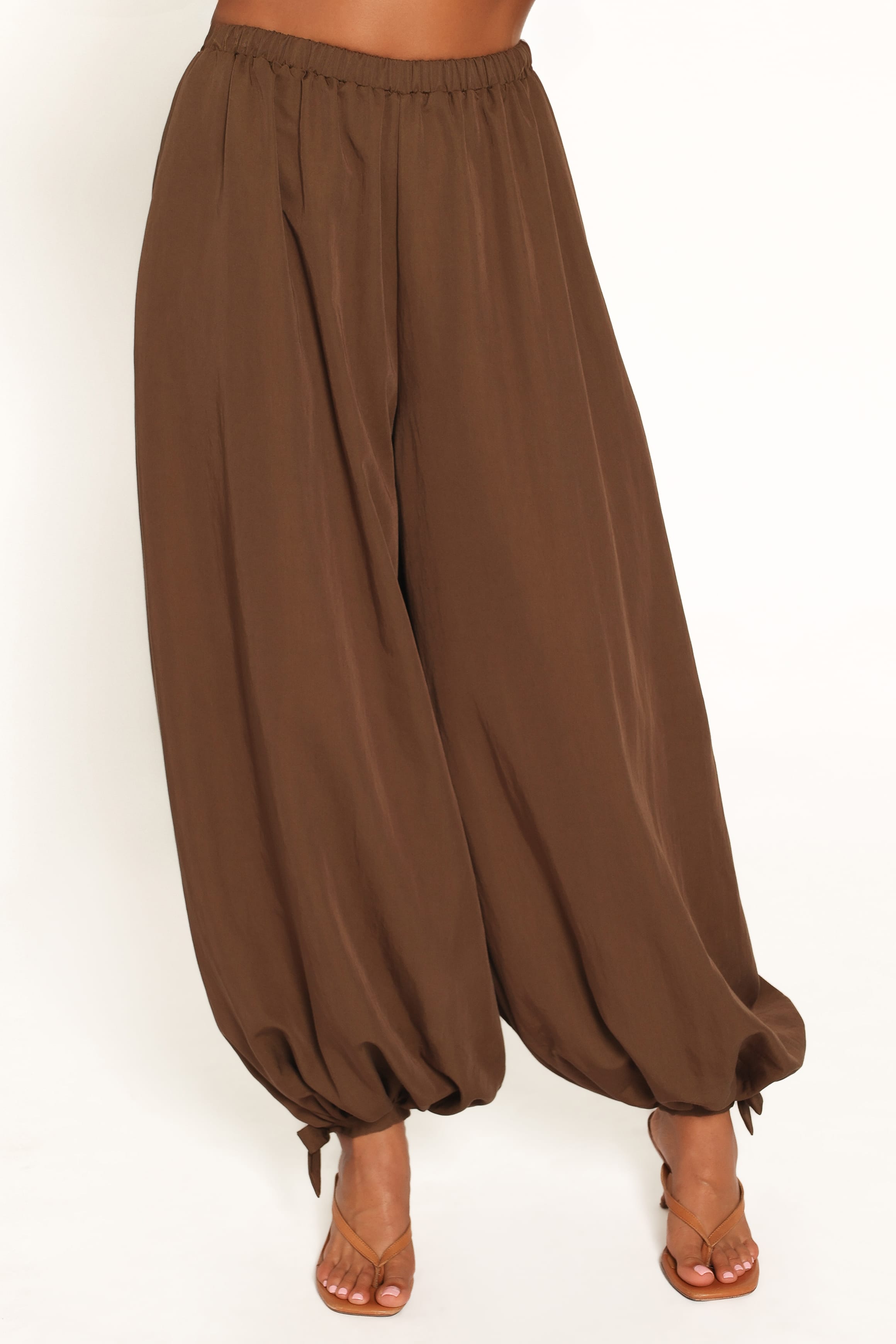 Yazmin Balloon Pant - Olive Green
