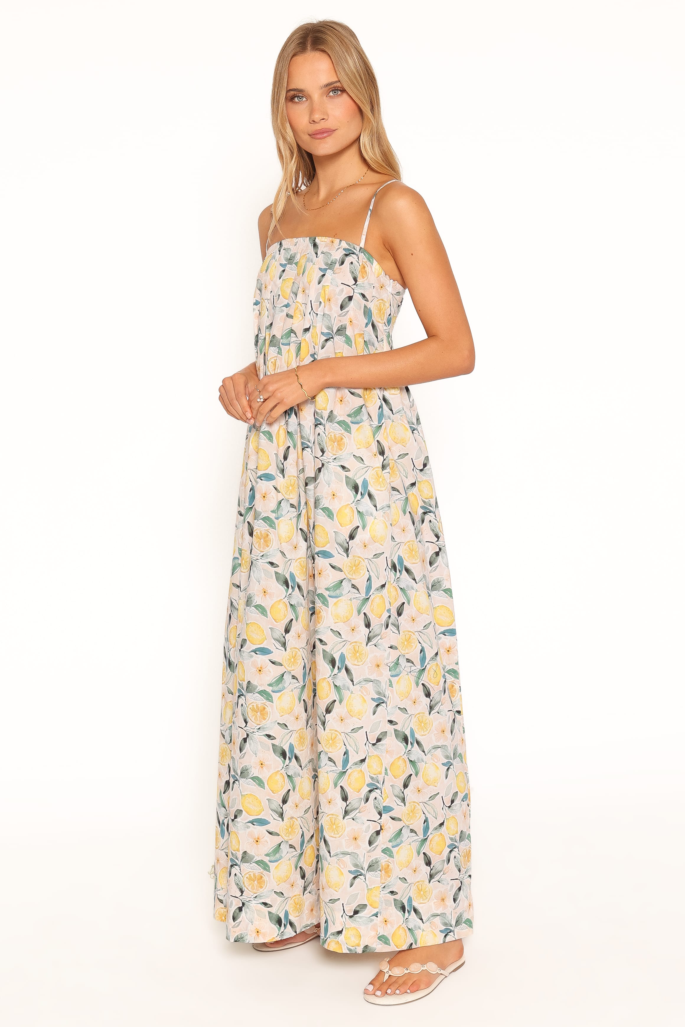 Arletta Maxi Dress - Pink Lemon