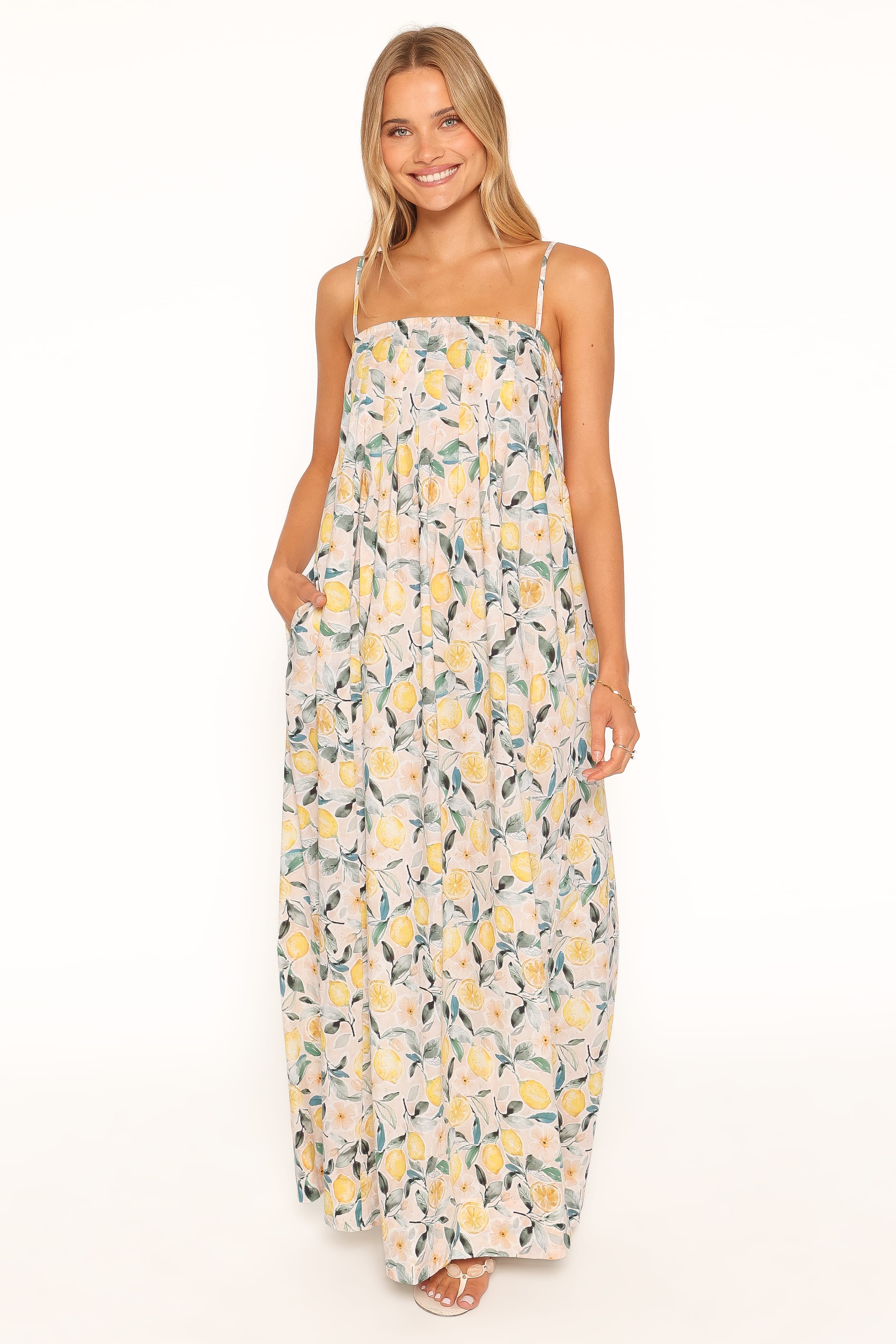 Arletta Maxi Dress - Pink Lemon