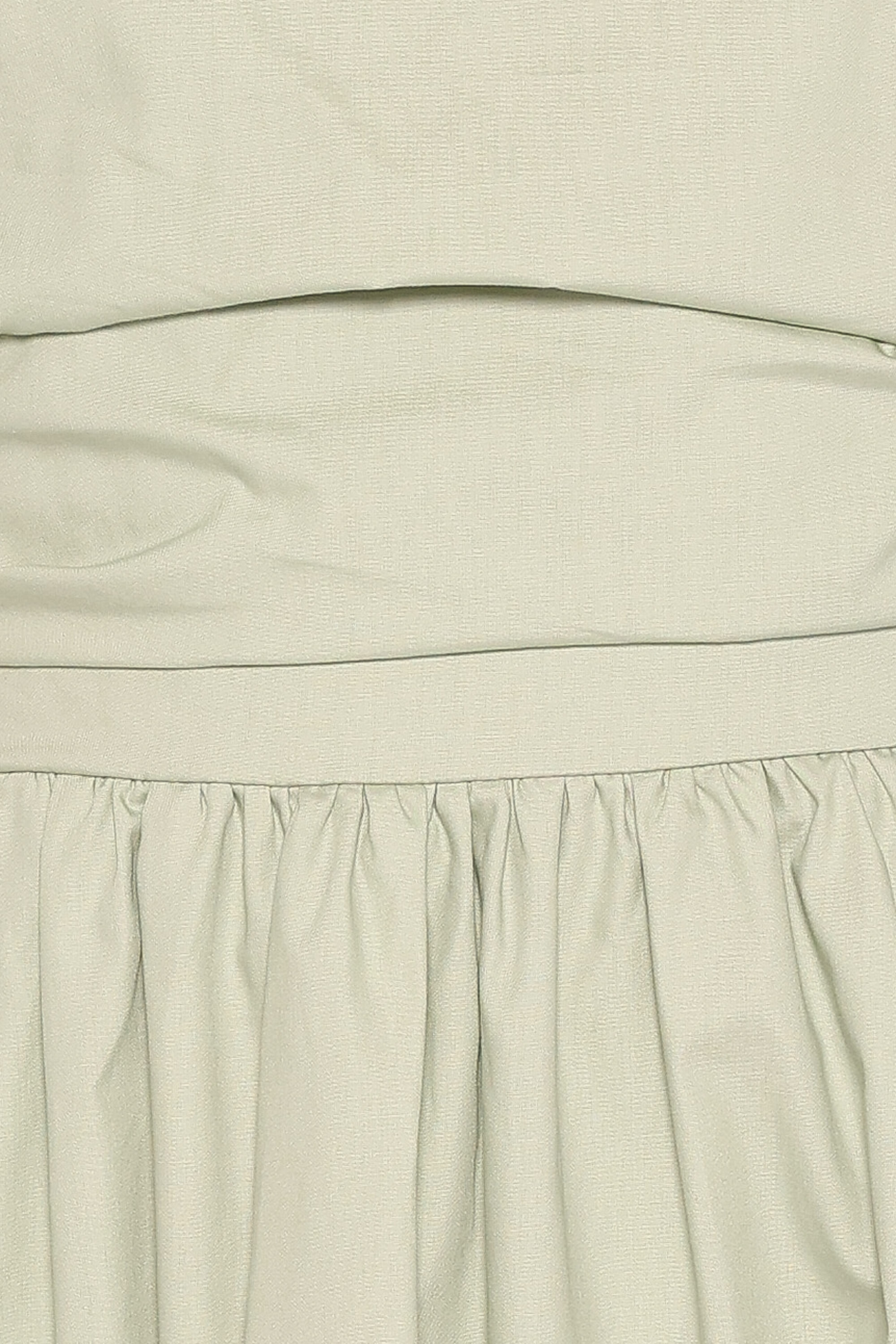 Clo Puff Sleeve Midi Dress - Sage Green