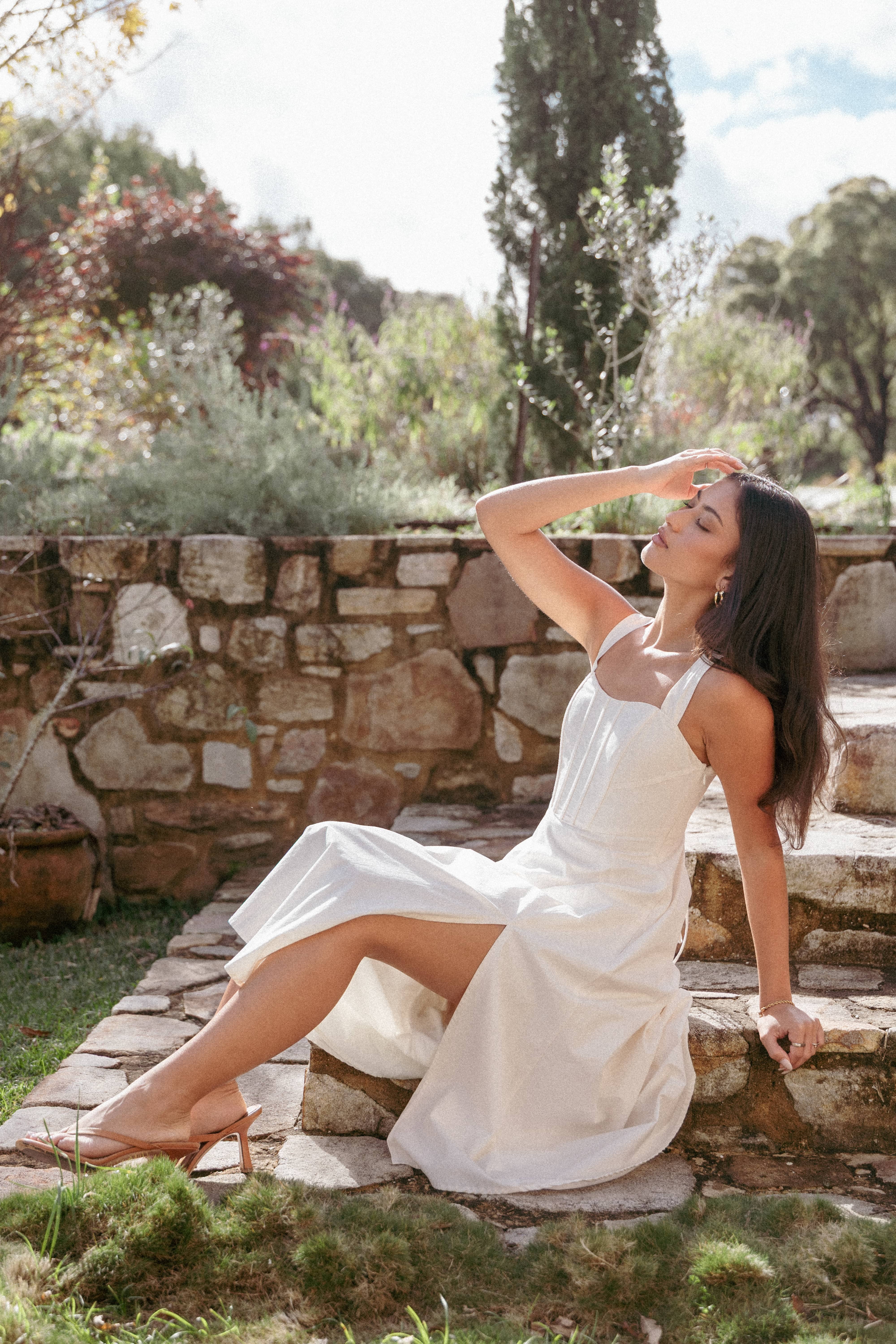 Cosima Midi Dress - Cream