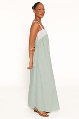 Darlington Maxi Dress - Green