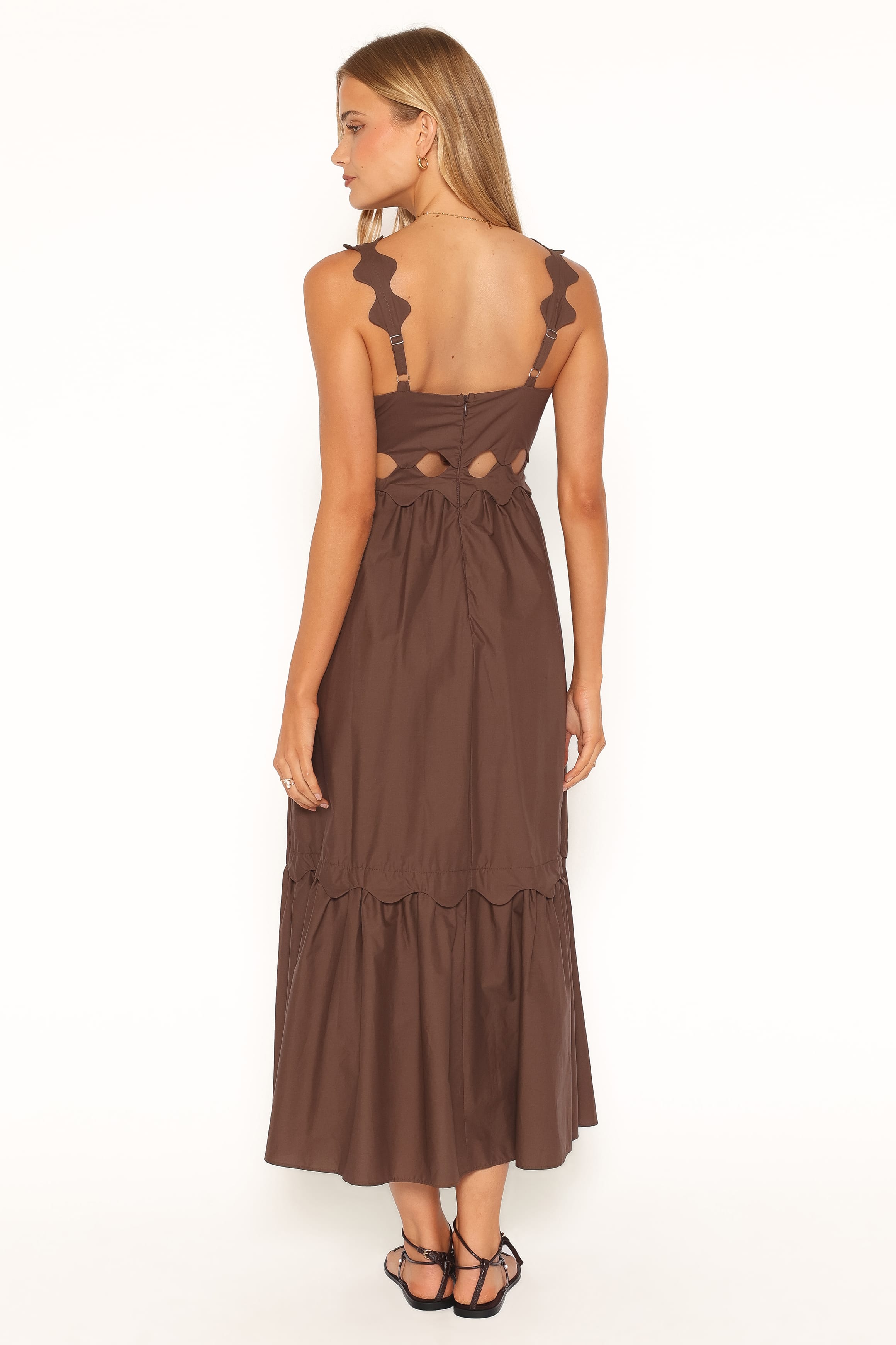 Dixie Maxi Dress - Brown