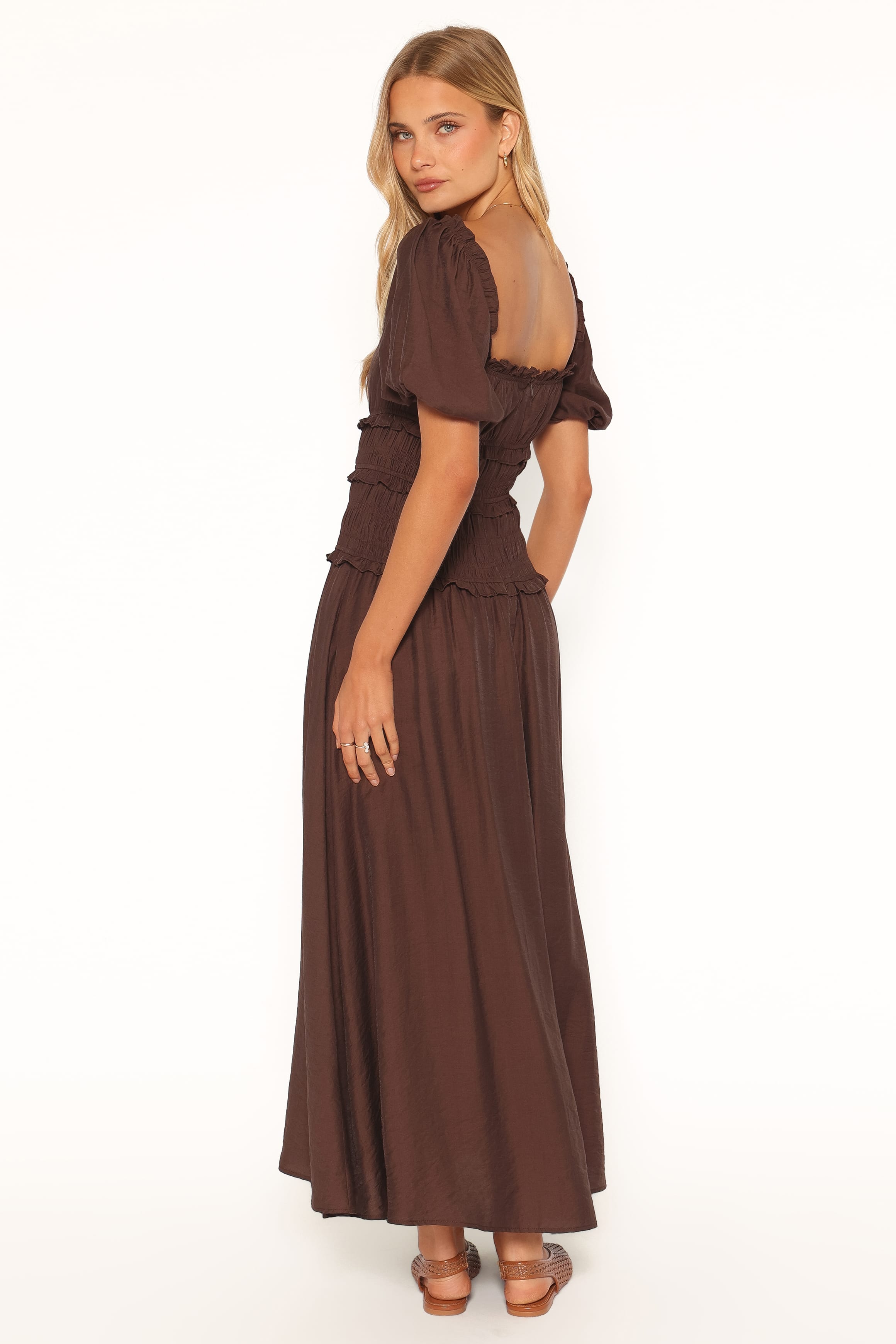 Doralee Maxi Dress - Brown