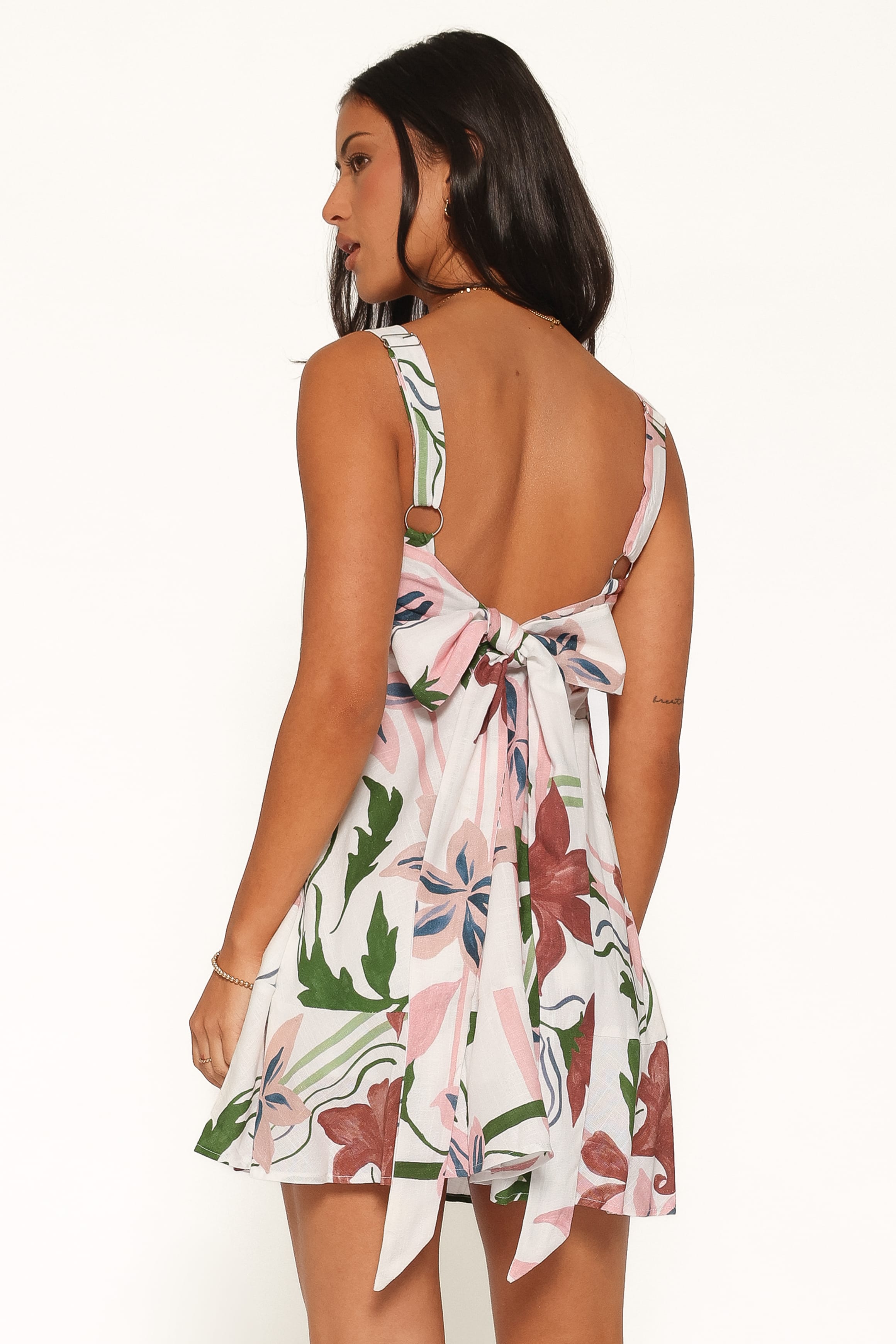 Farlie Mini Dress - Pink Floral
