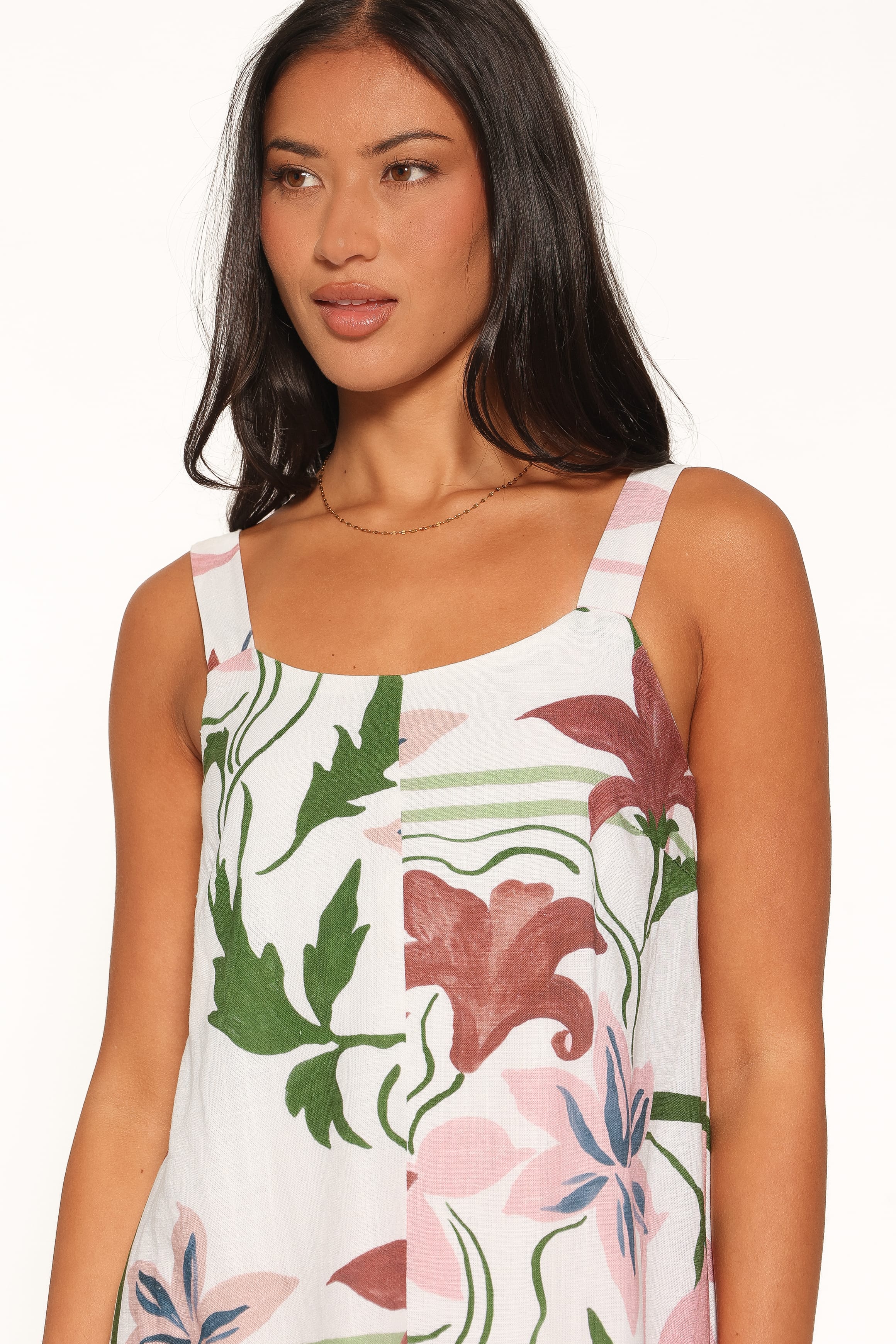 Farlie Mini Dress - Pink Floral