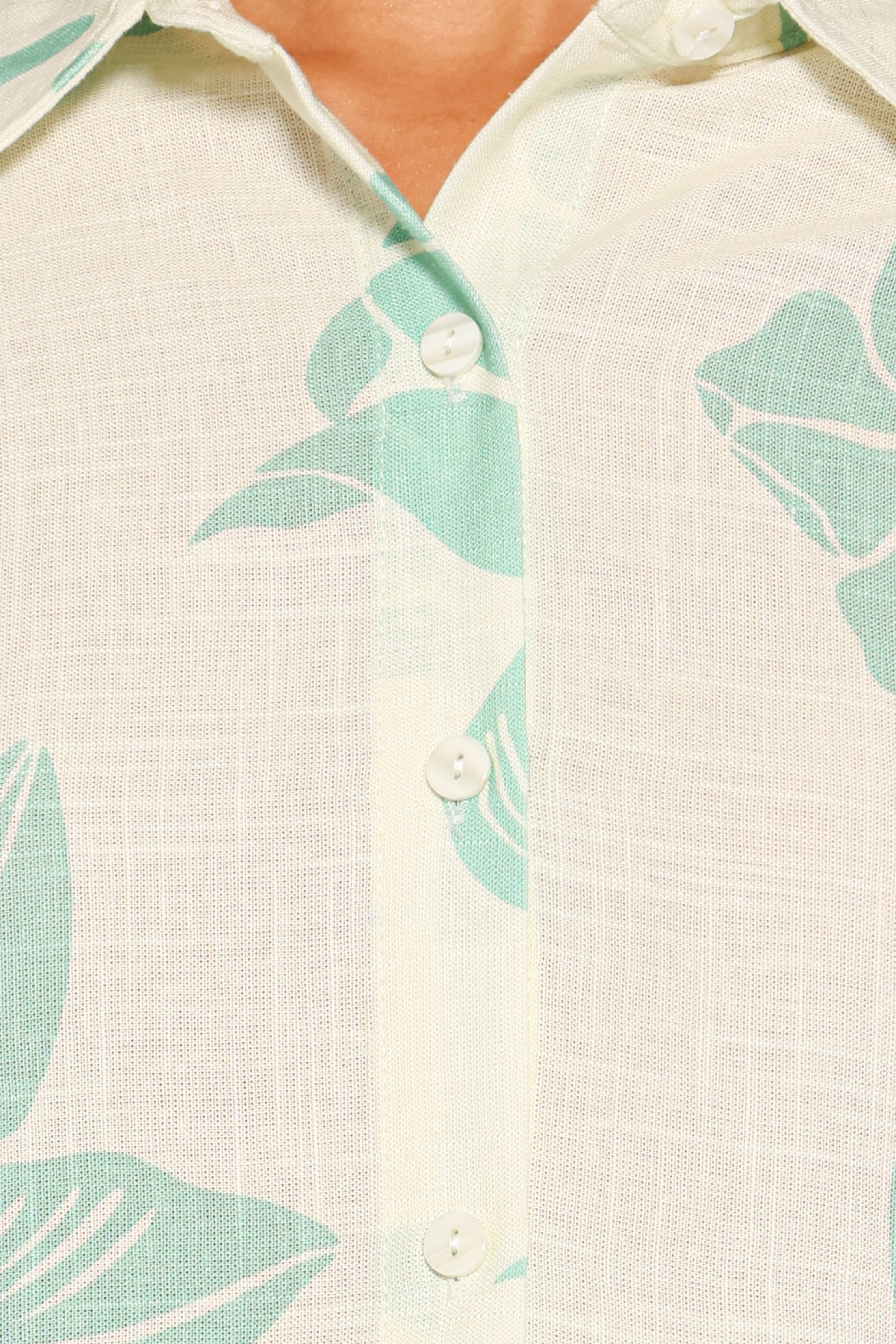 Karmon Mini Dress - Green Floral
