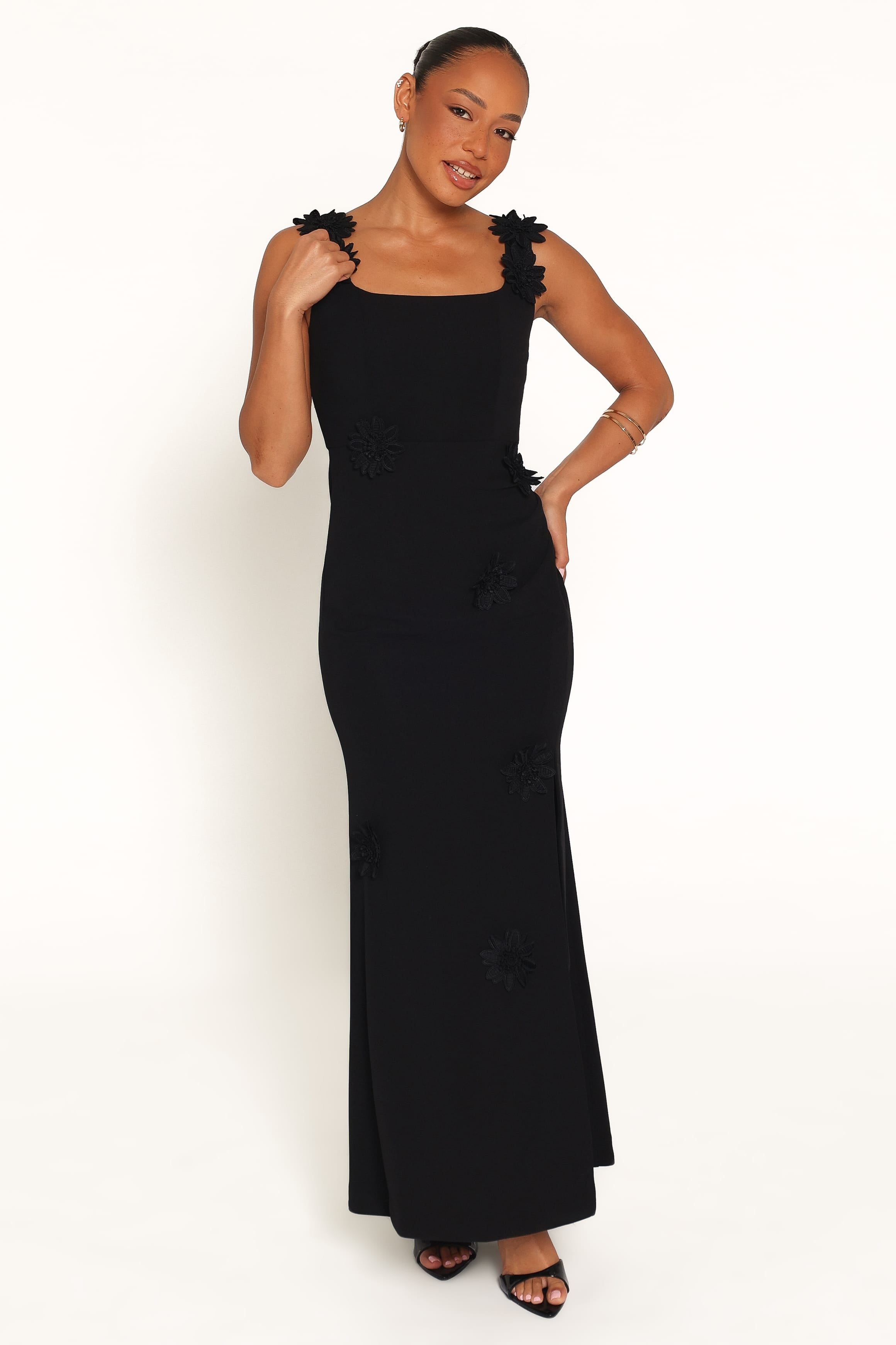 Lorenna Maxi Dress - Black
