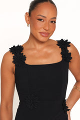 Lorenna Maxi Dress - Black