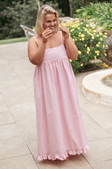 Miuccia Maxi Dress - Pink
