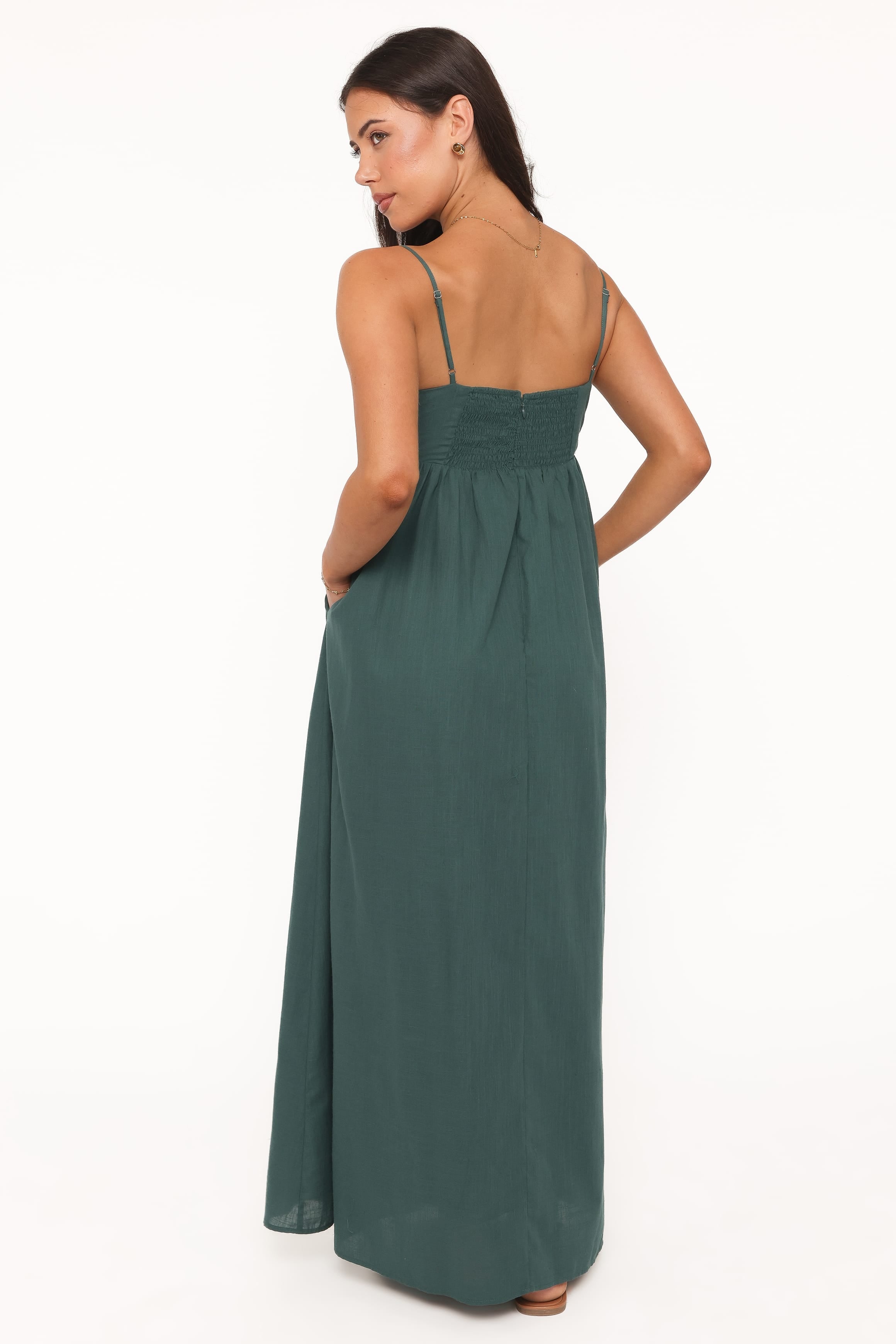 Odessa Maxi Dress - Forest Green