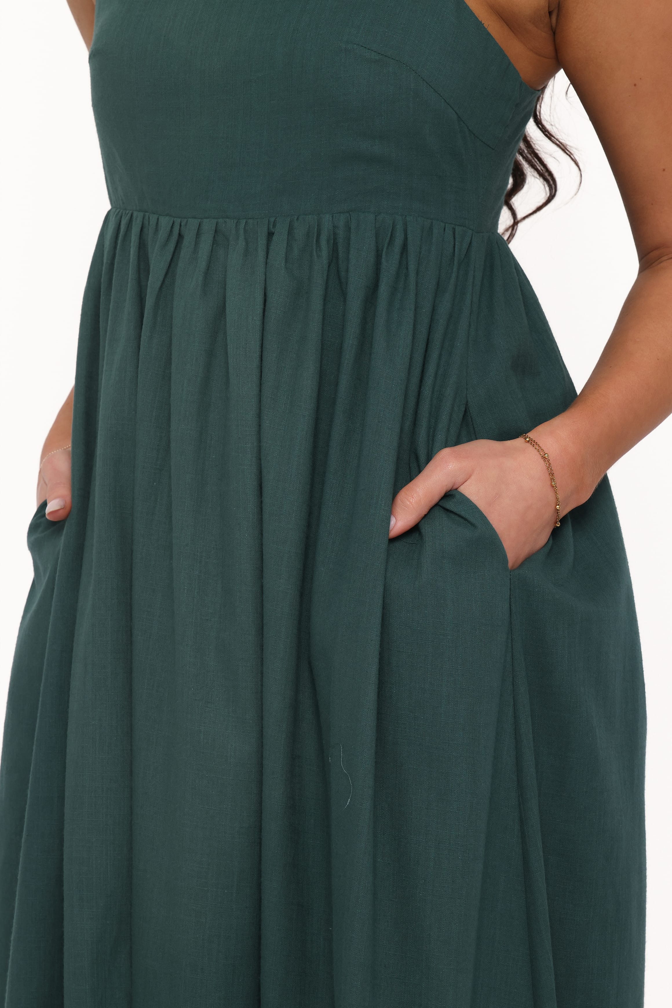 Odessa Maxi Dress - Forest Green