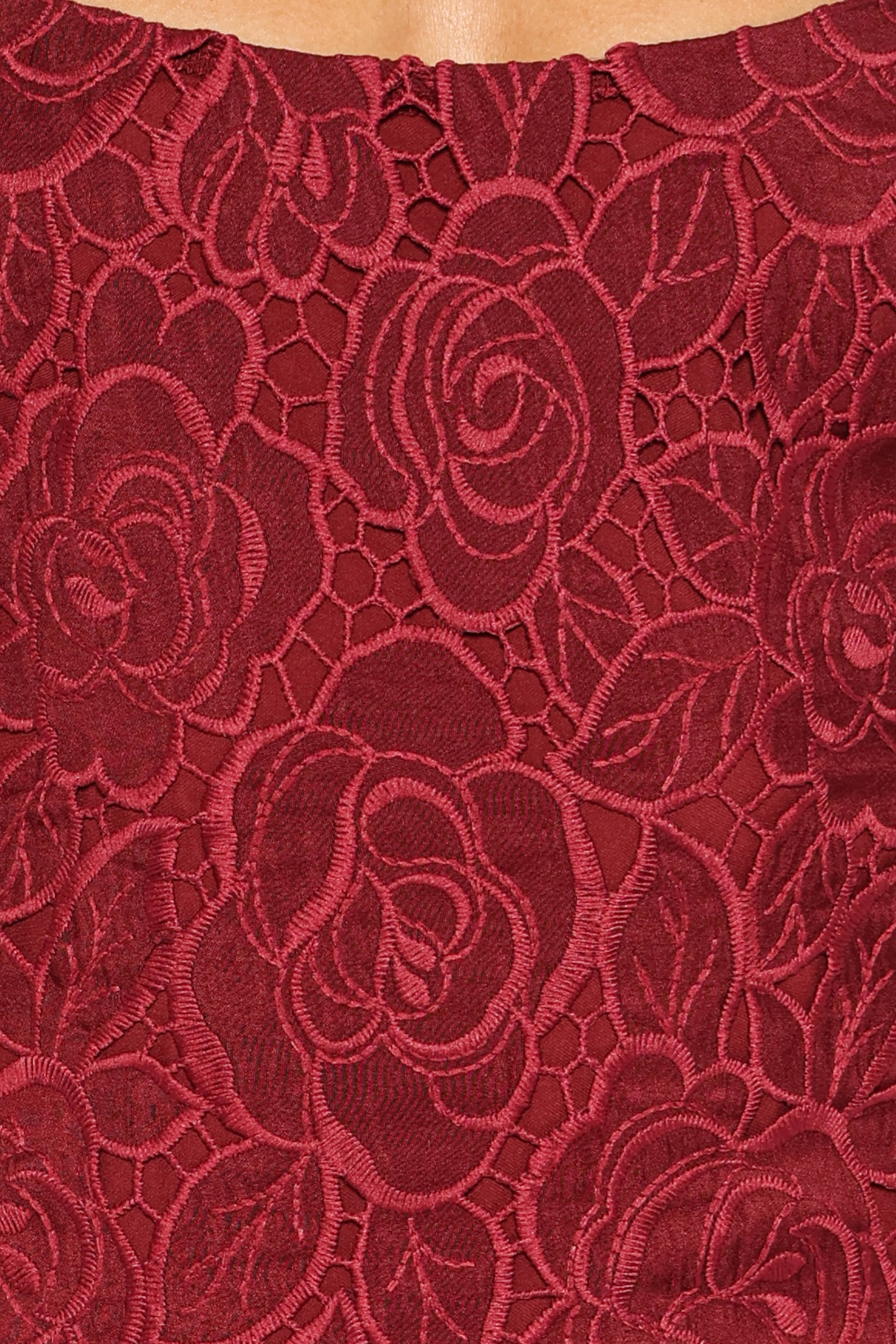 Rosana Maxi Dress - Cherry