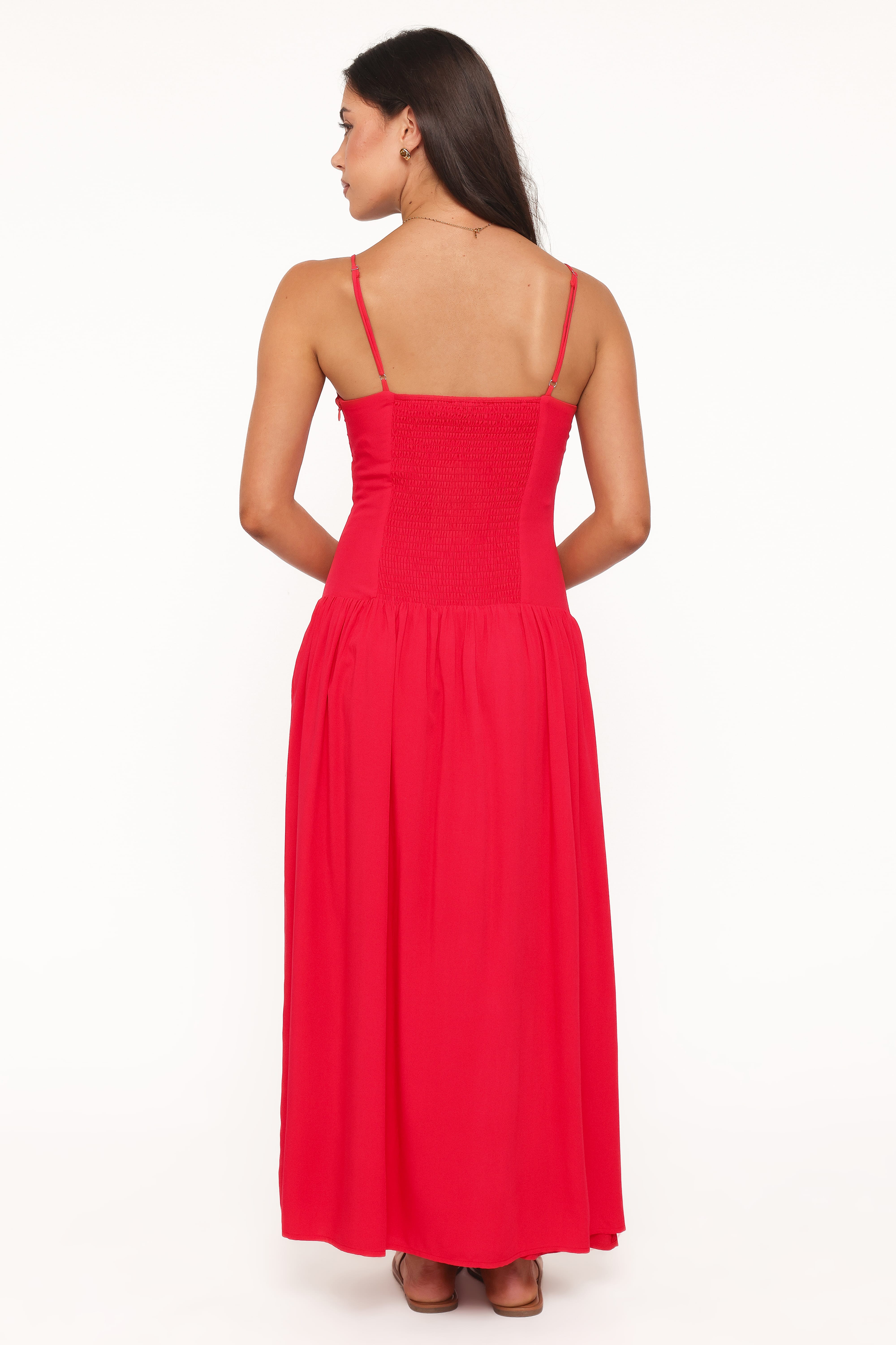 Shanice Maxi Dress - Red