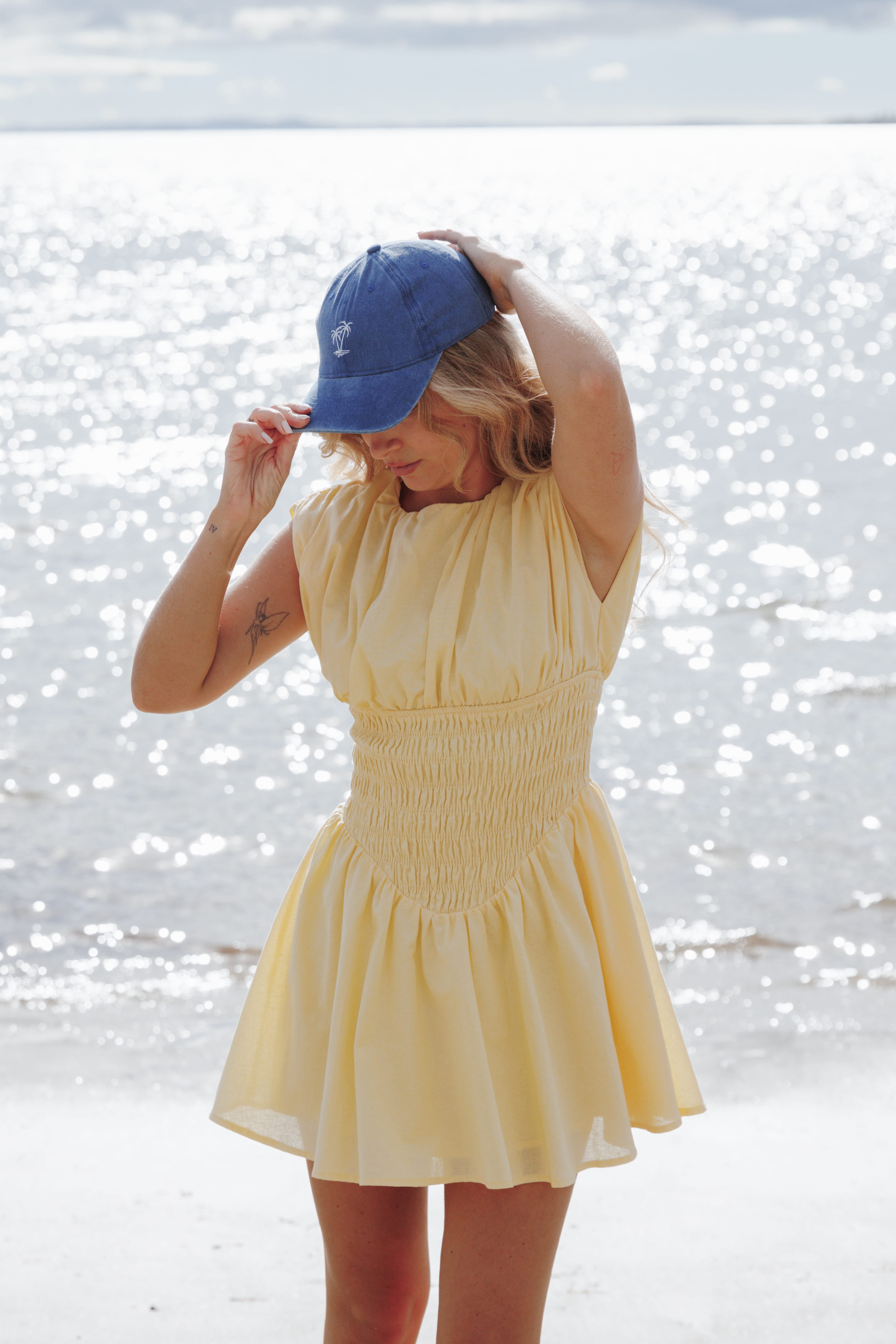 Ziva Mini Dress - Yellow