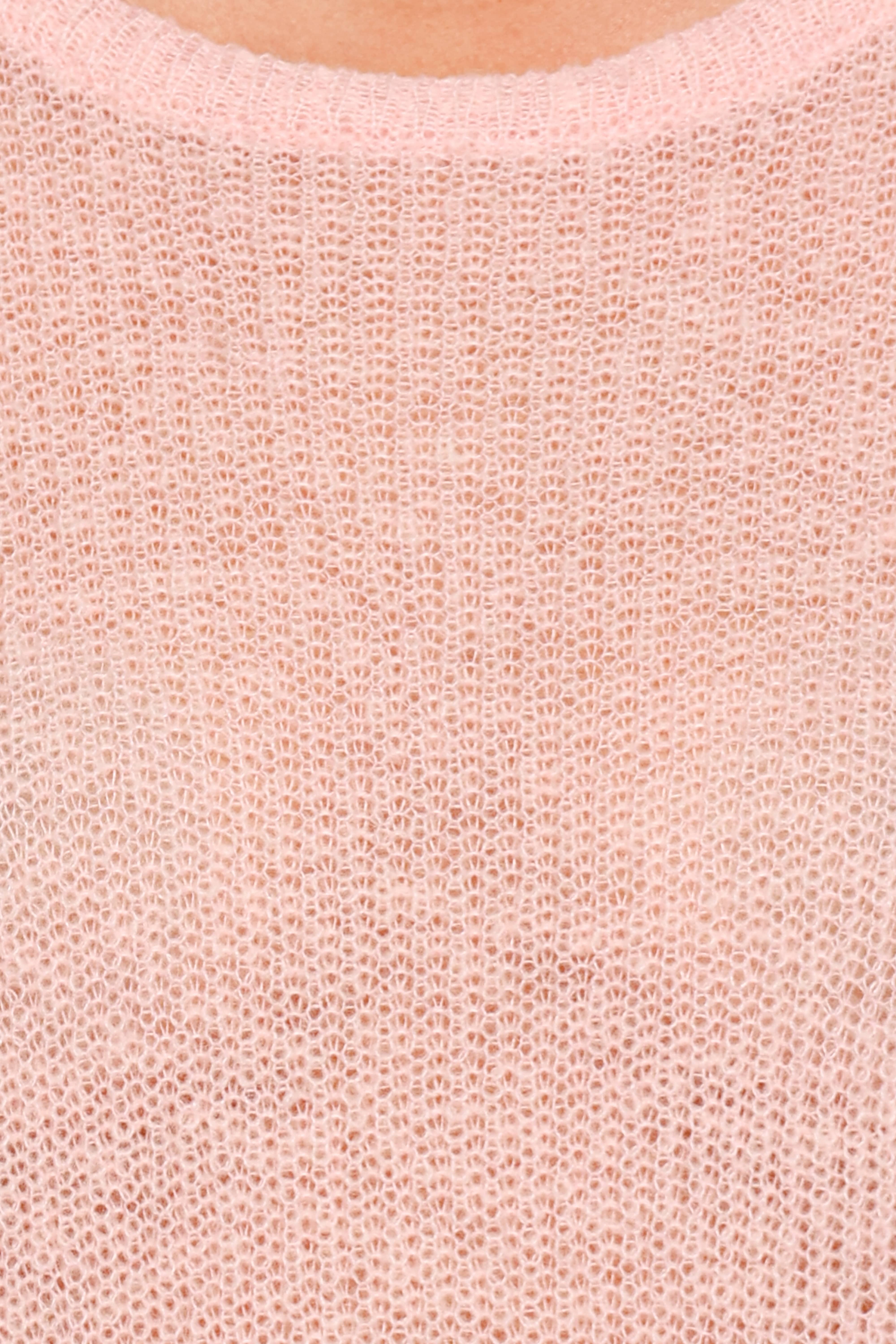 Janina Open Stitch Sweater - Pink