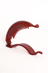 Alegra Hair Clip - Brown