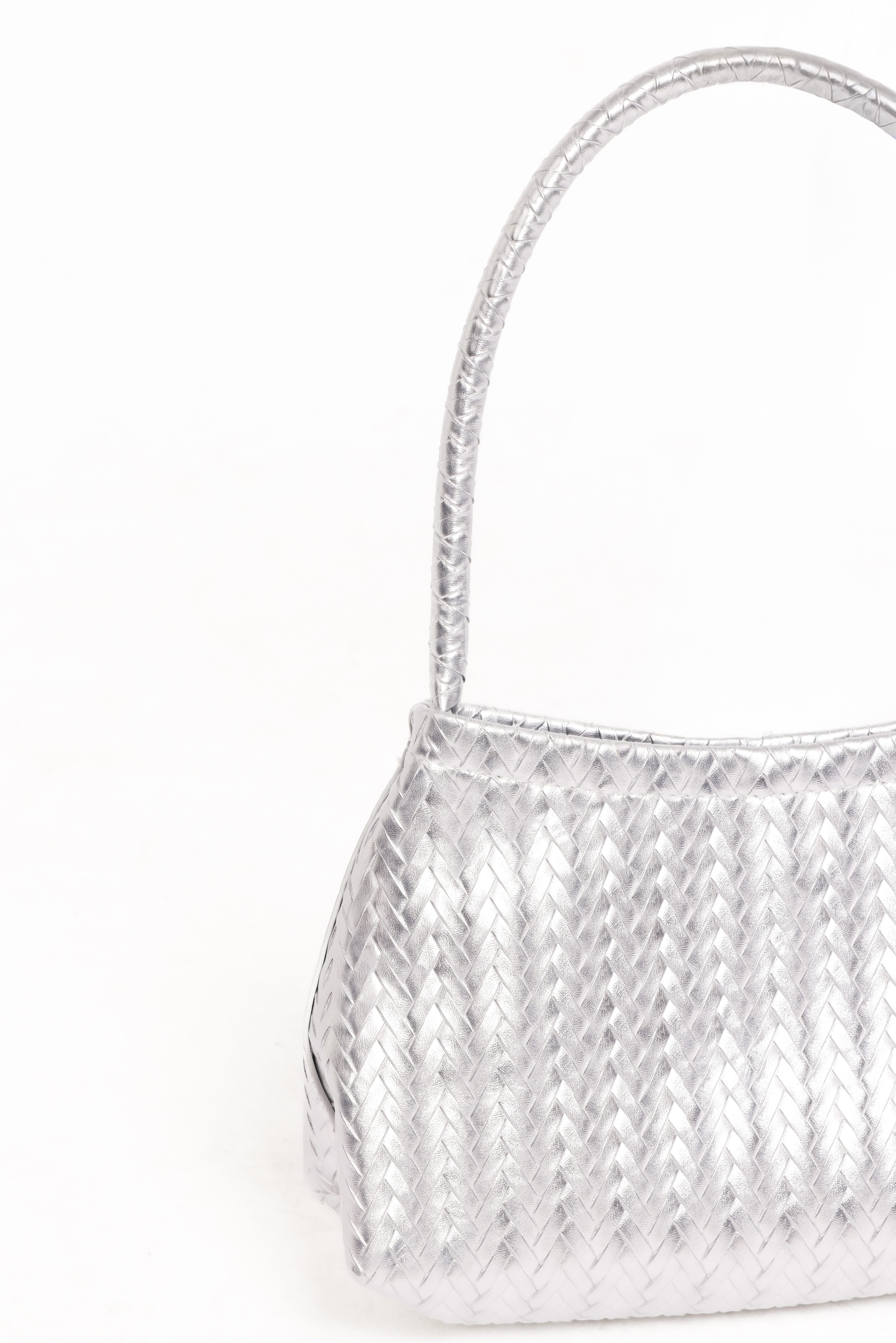 Augustine Handbag - Silver