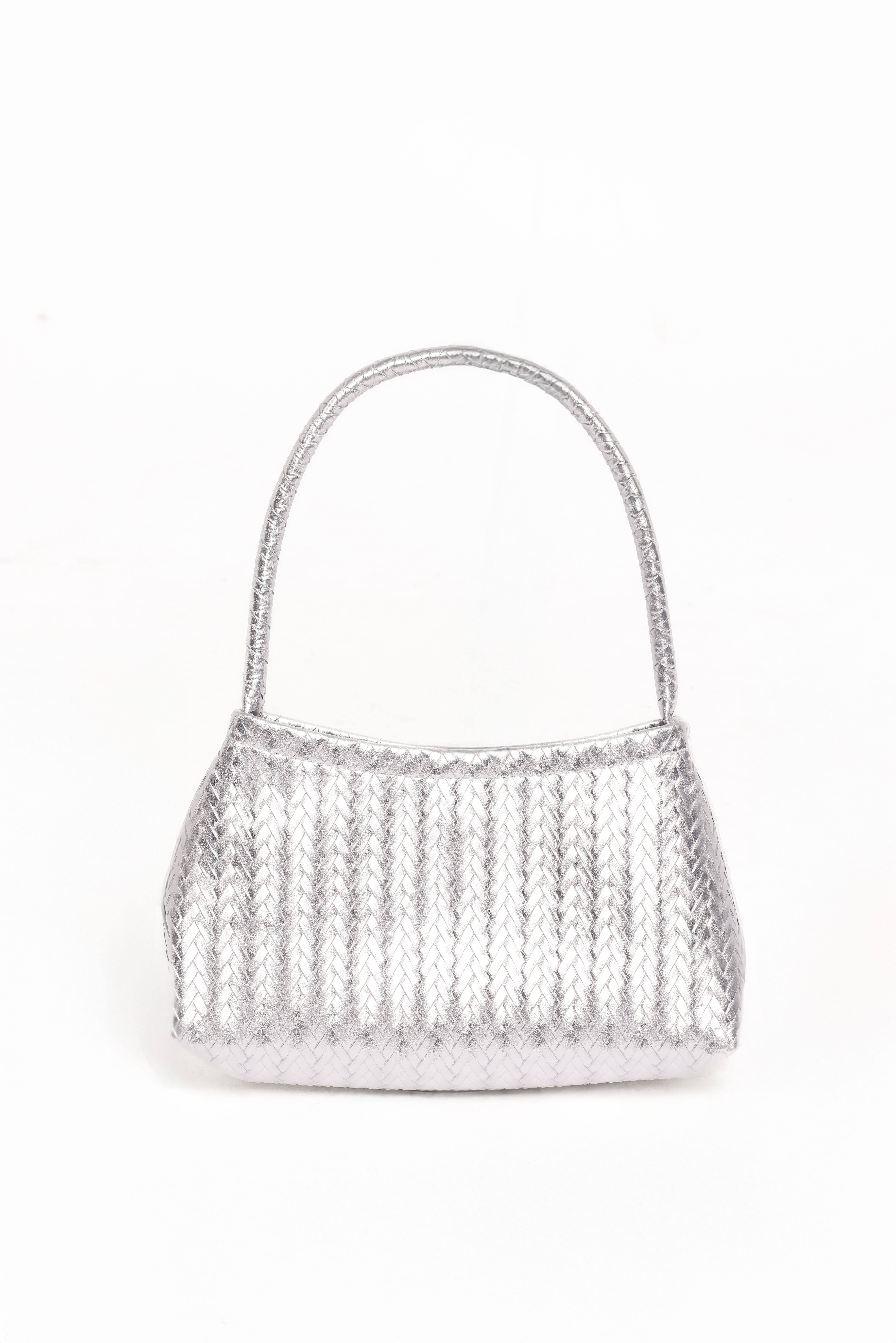 Augustine Handbag - Silver