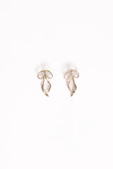 Avery Bow Earrings - Gold