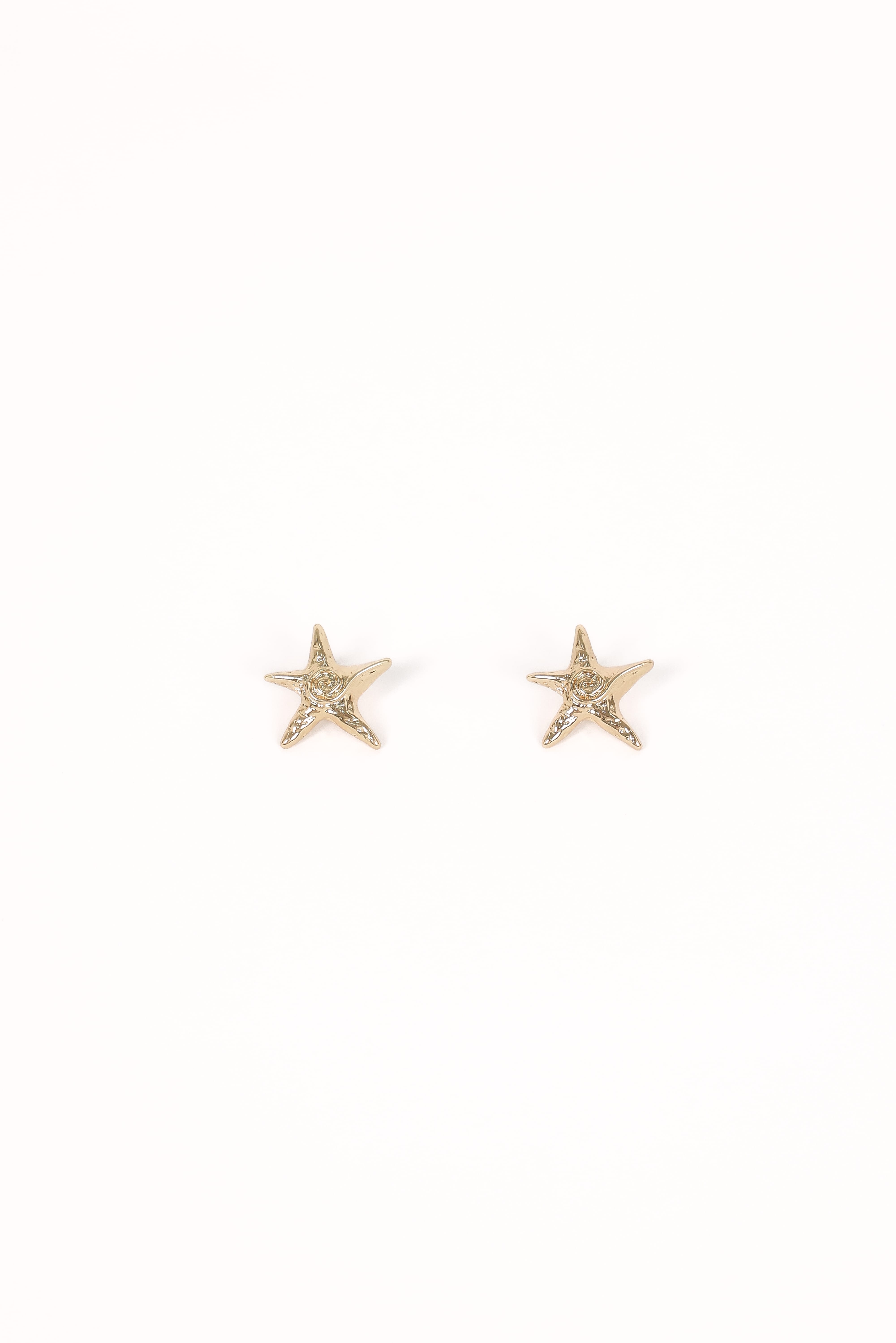 Bliss Starfish Earrings - Gold