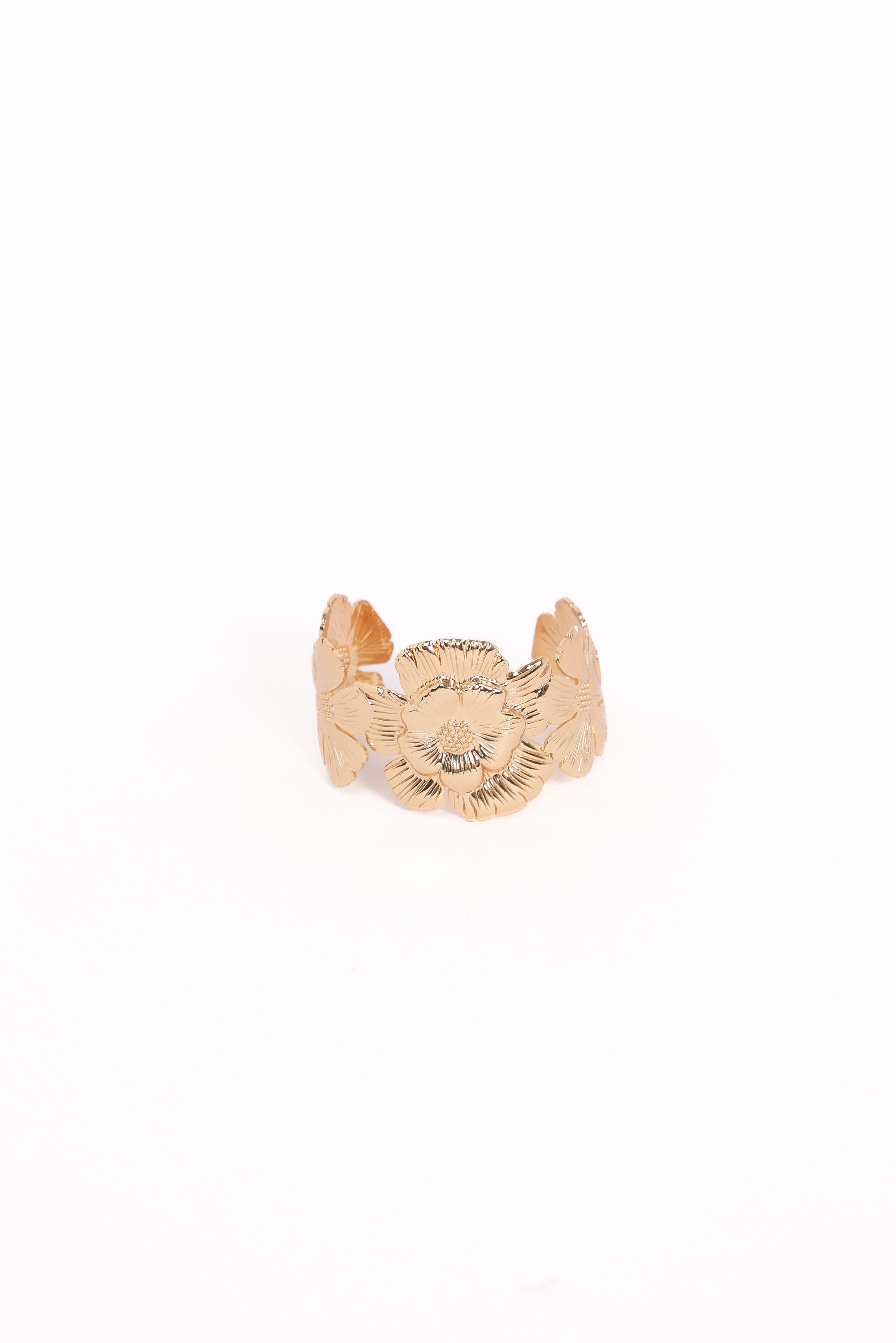 Bloom Cuff Bracelet - Gold