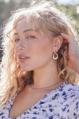 Bowman Earrings - Gold/Silver