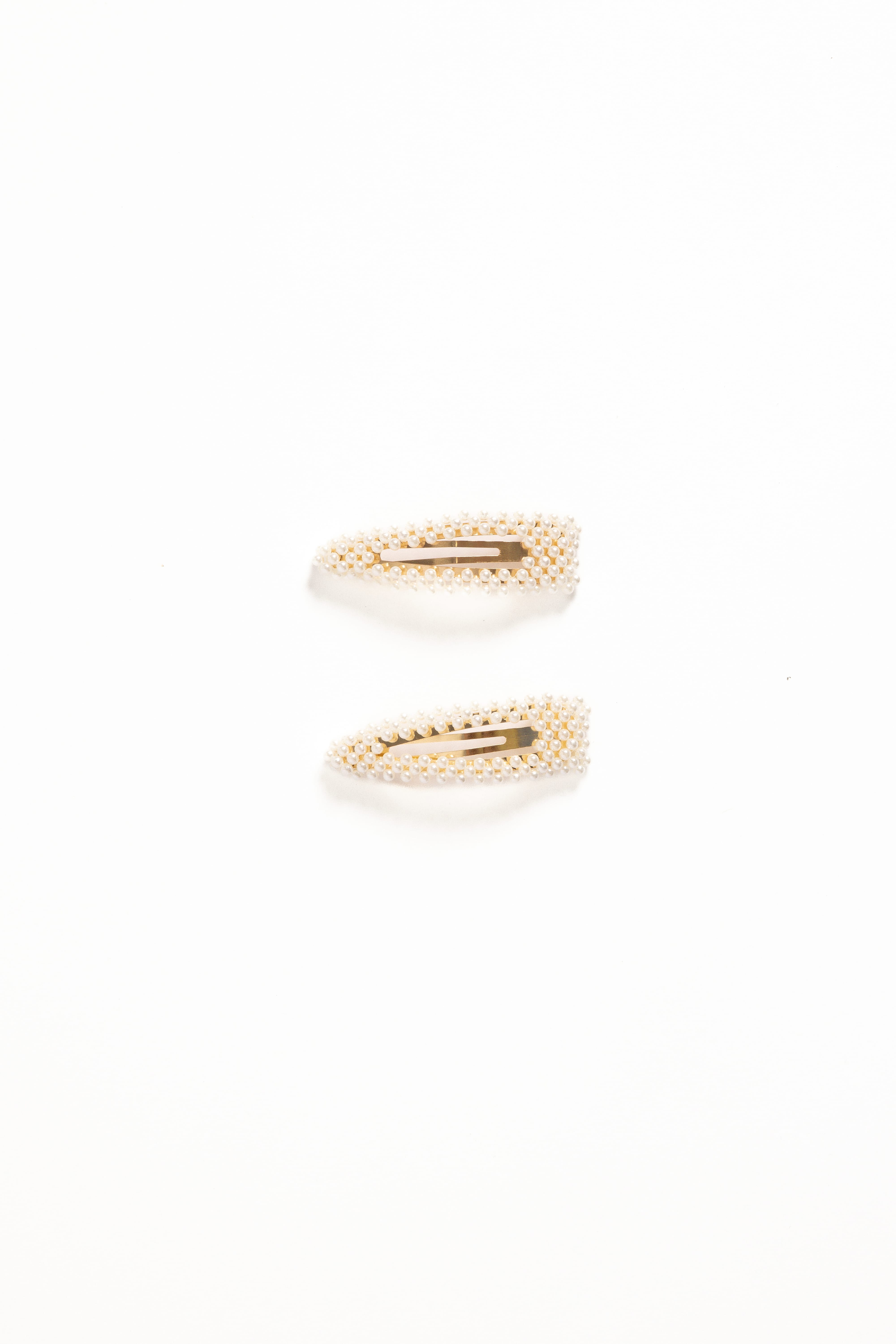 Carmen Hair Clip Set - Pearl