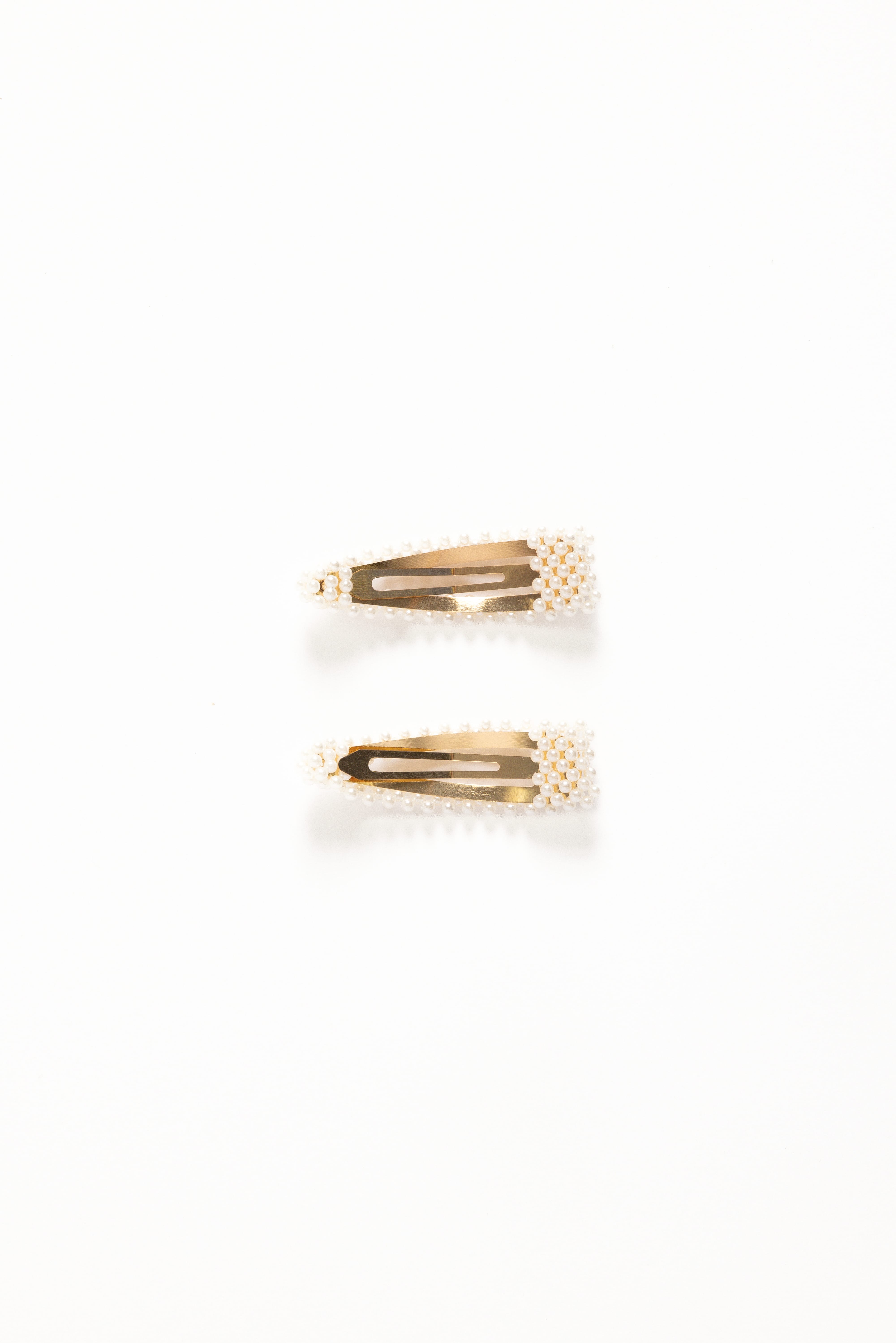 Carmen Hair Clip Set - Pearl