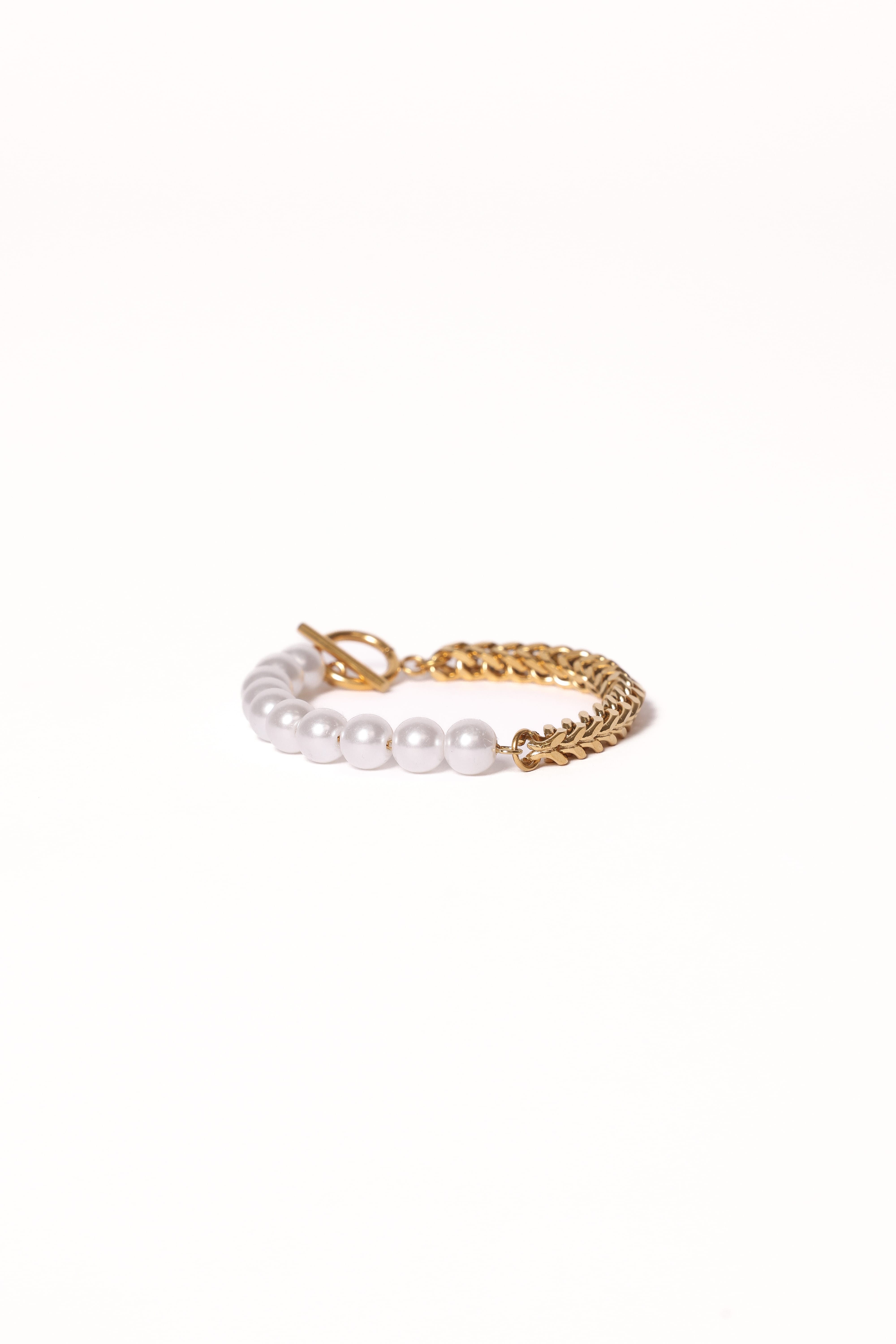 Cascais Bracelet - Gold/Pearl
