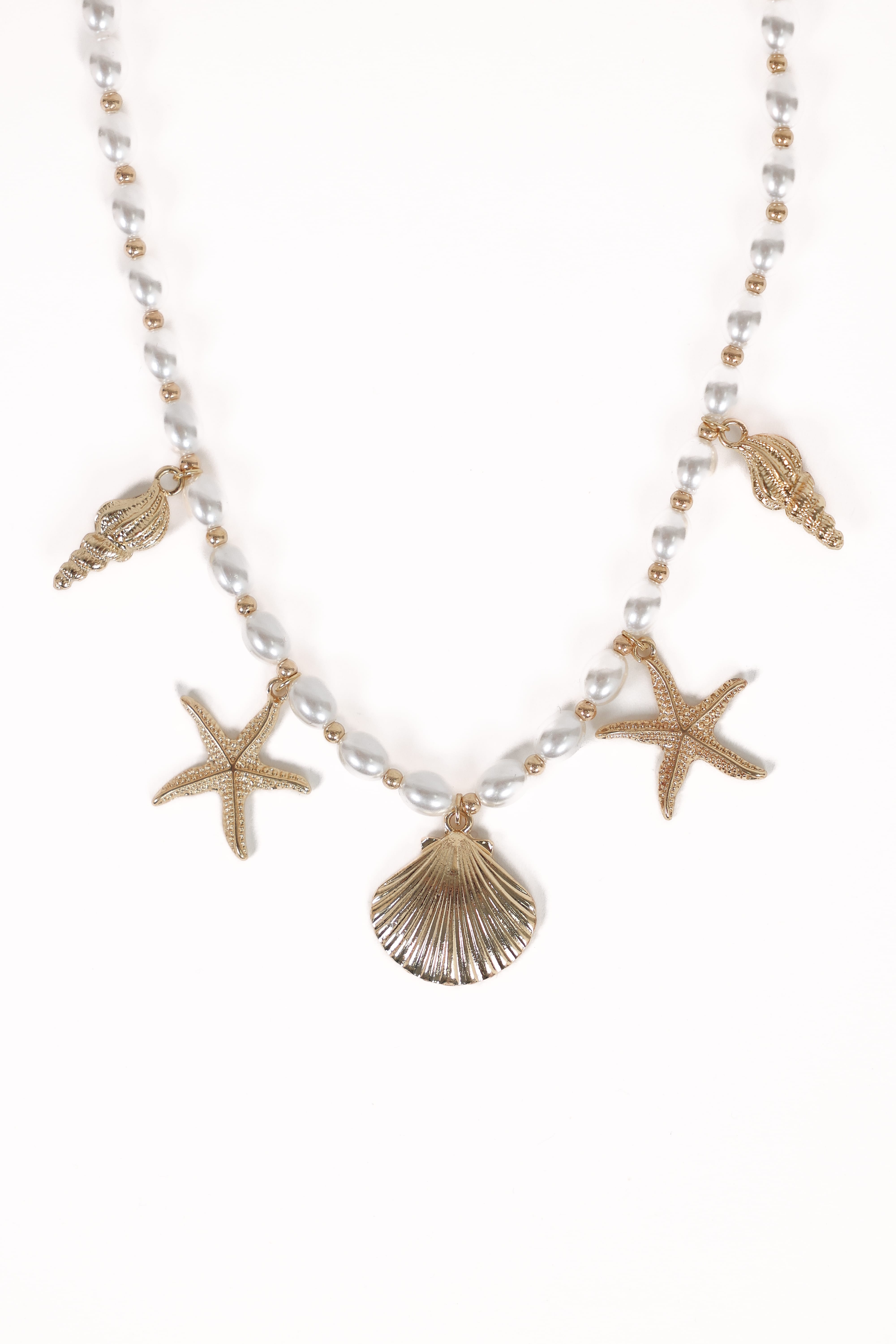 Costa Necklace - Pearl