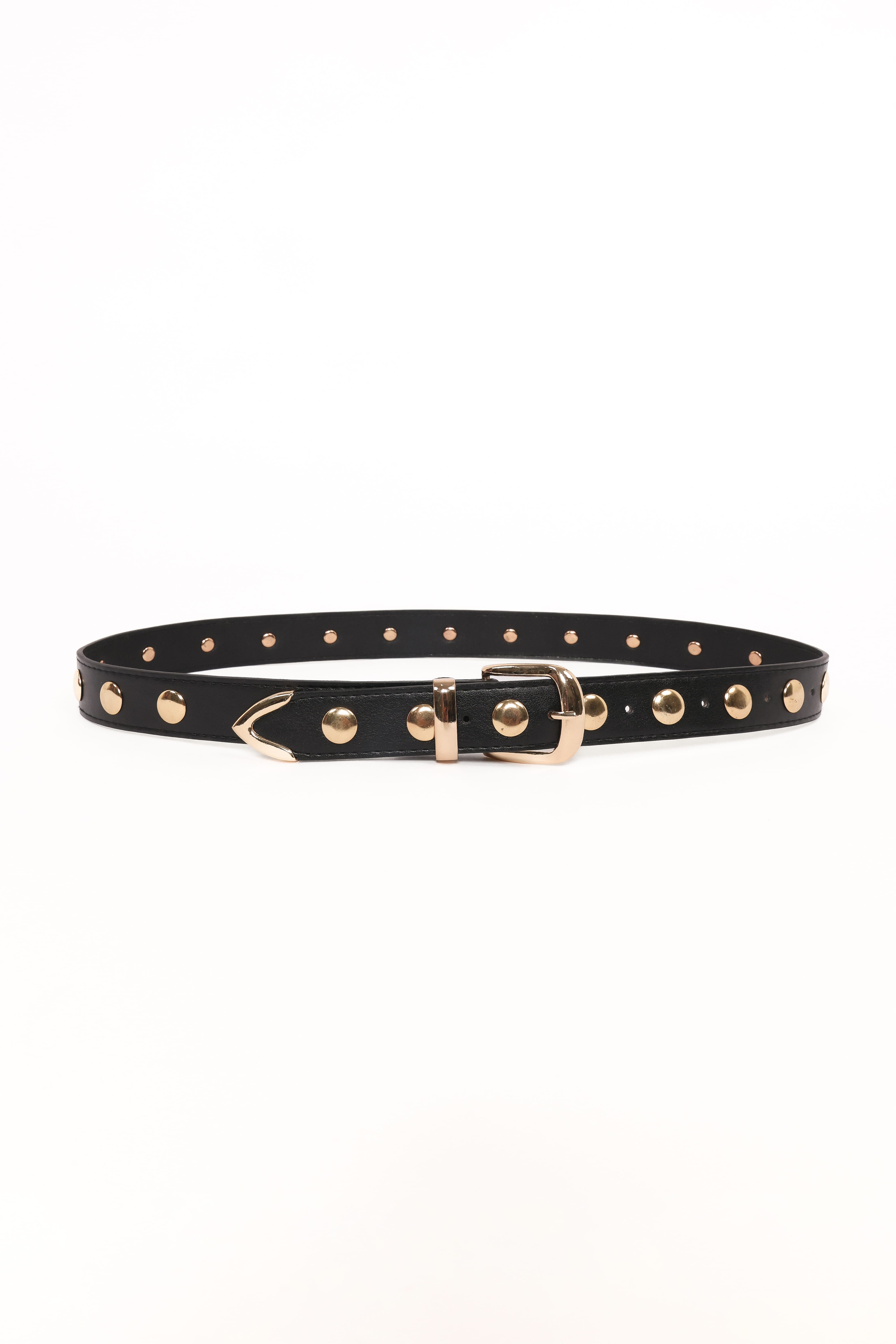 Dallas Studded Belt - Black