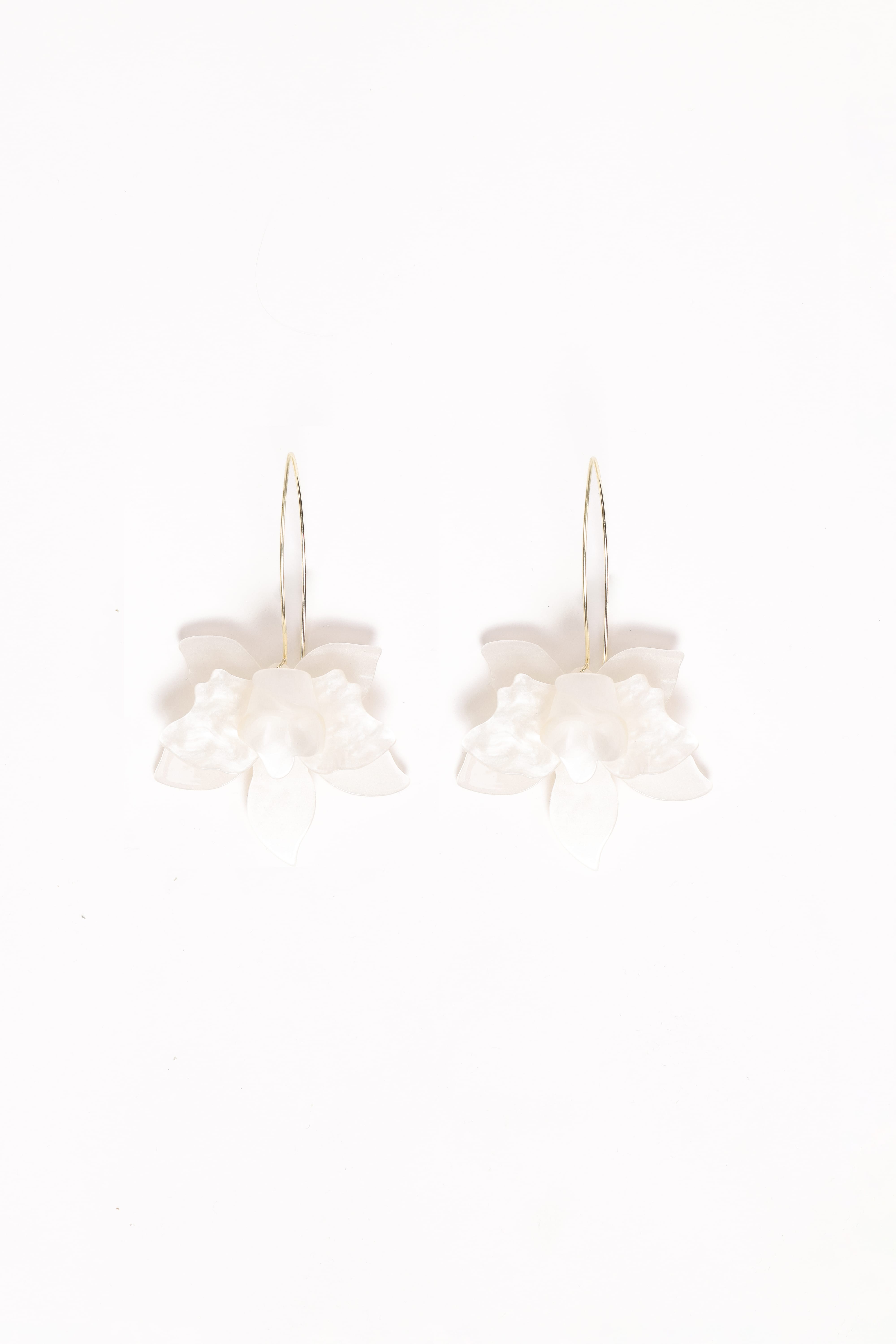 Edel Earrings - White