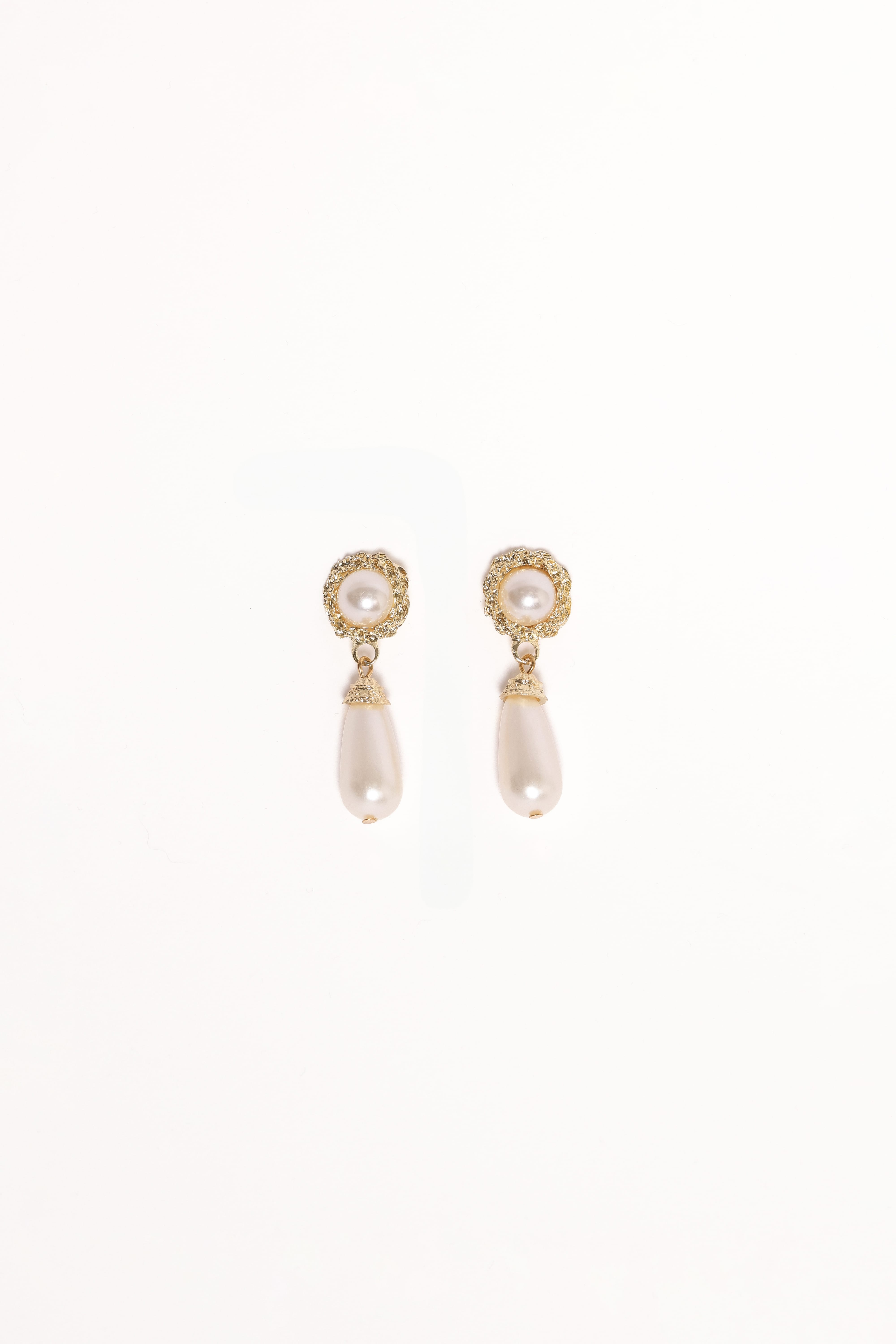Estelle Earrings - Gold/Pearl