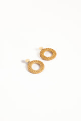 Esther Earrings - Tan