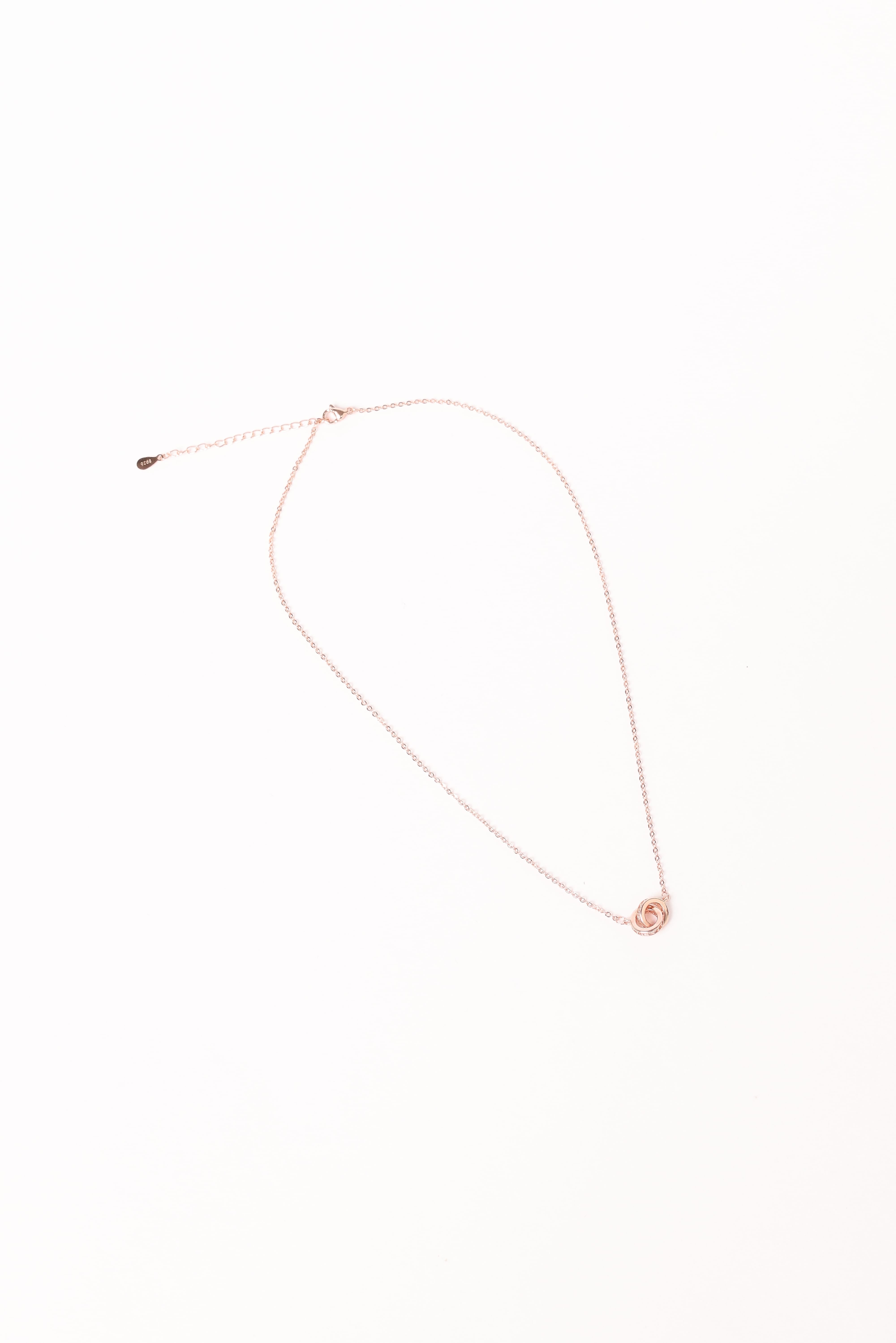 Flavia Necklace - Rose Gold