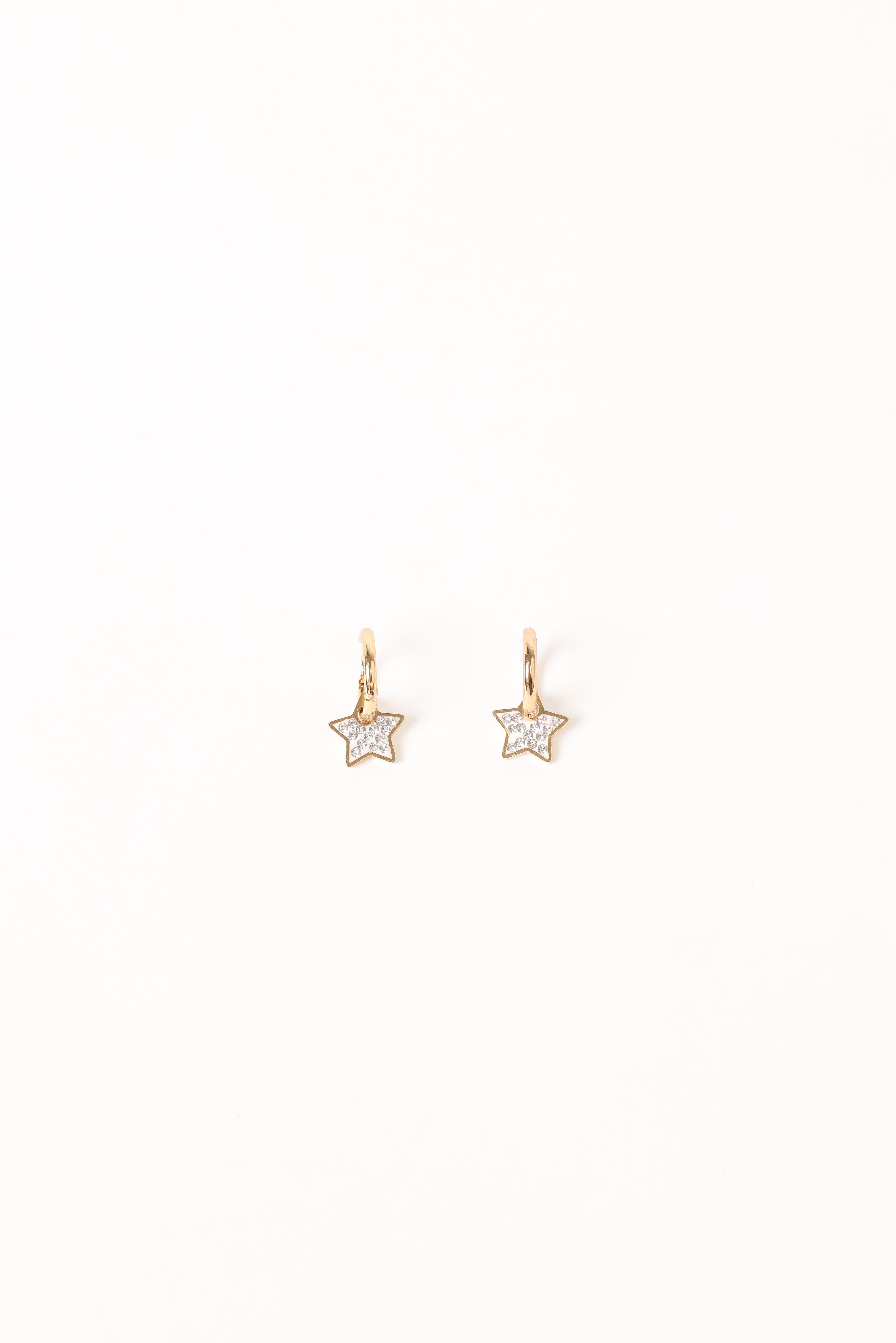 Hayden Star Earrings - Gold