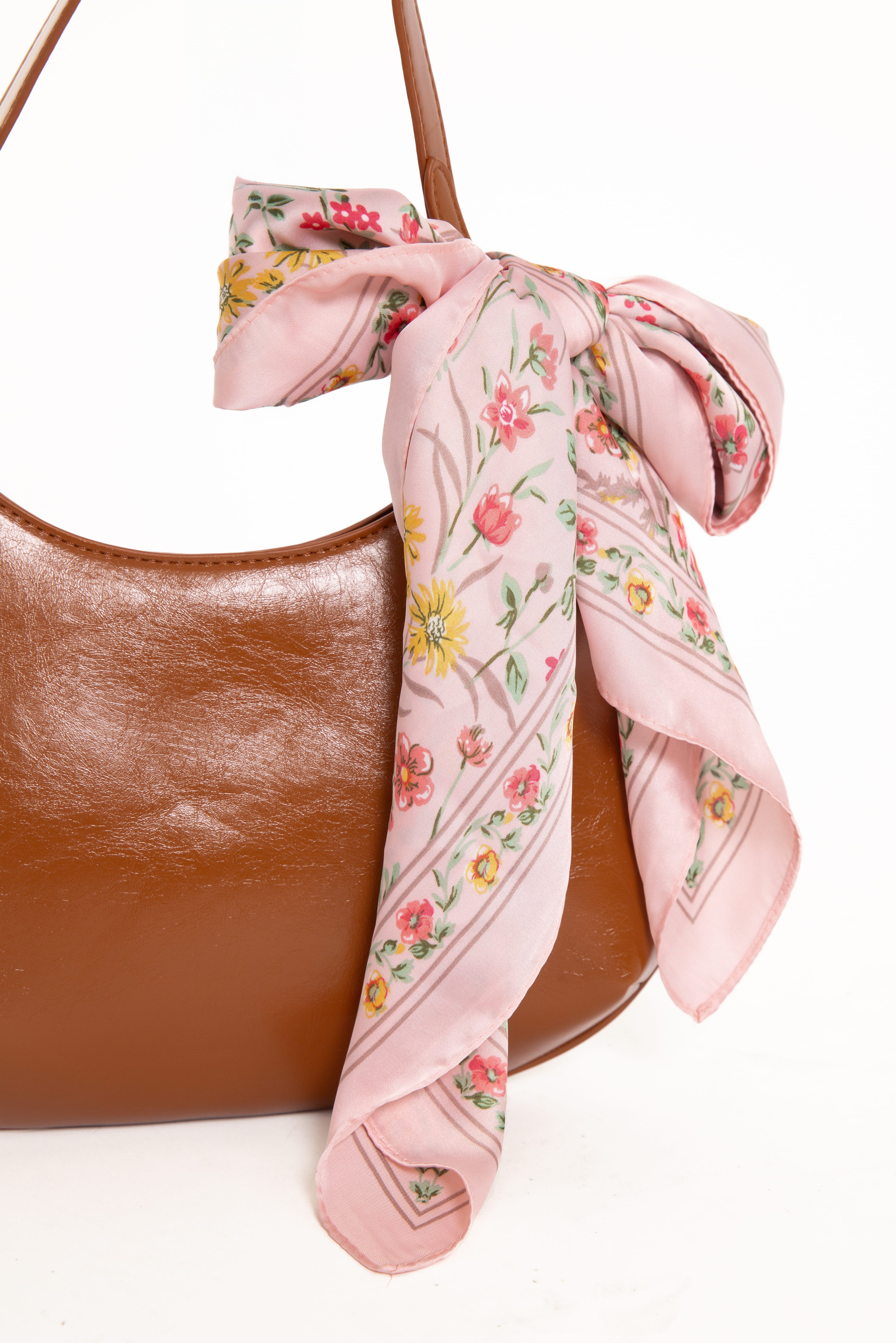 Kaylie Scarf - Pink Floral