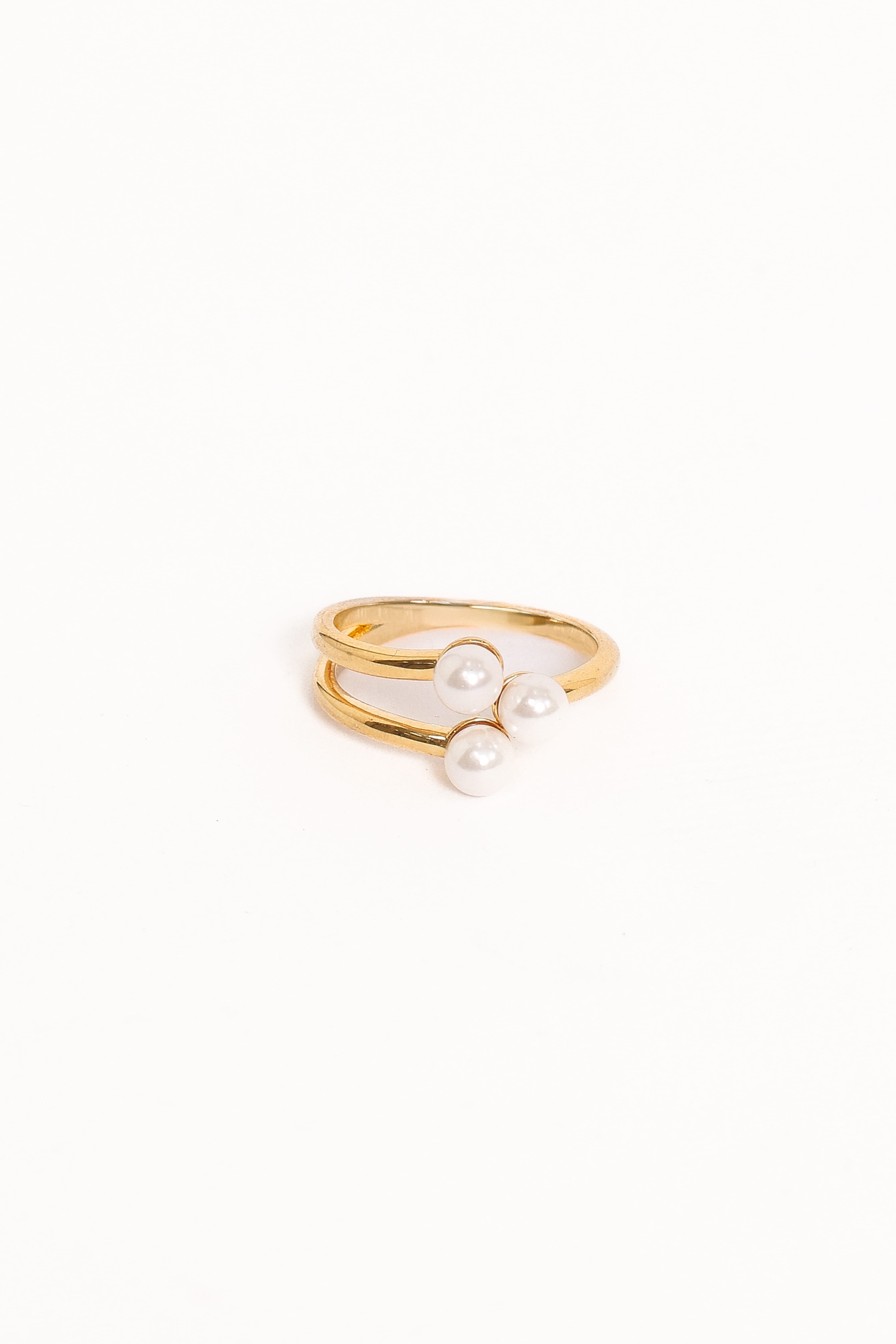 Kelsey Pearl Ring - Gold