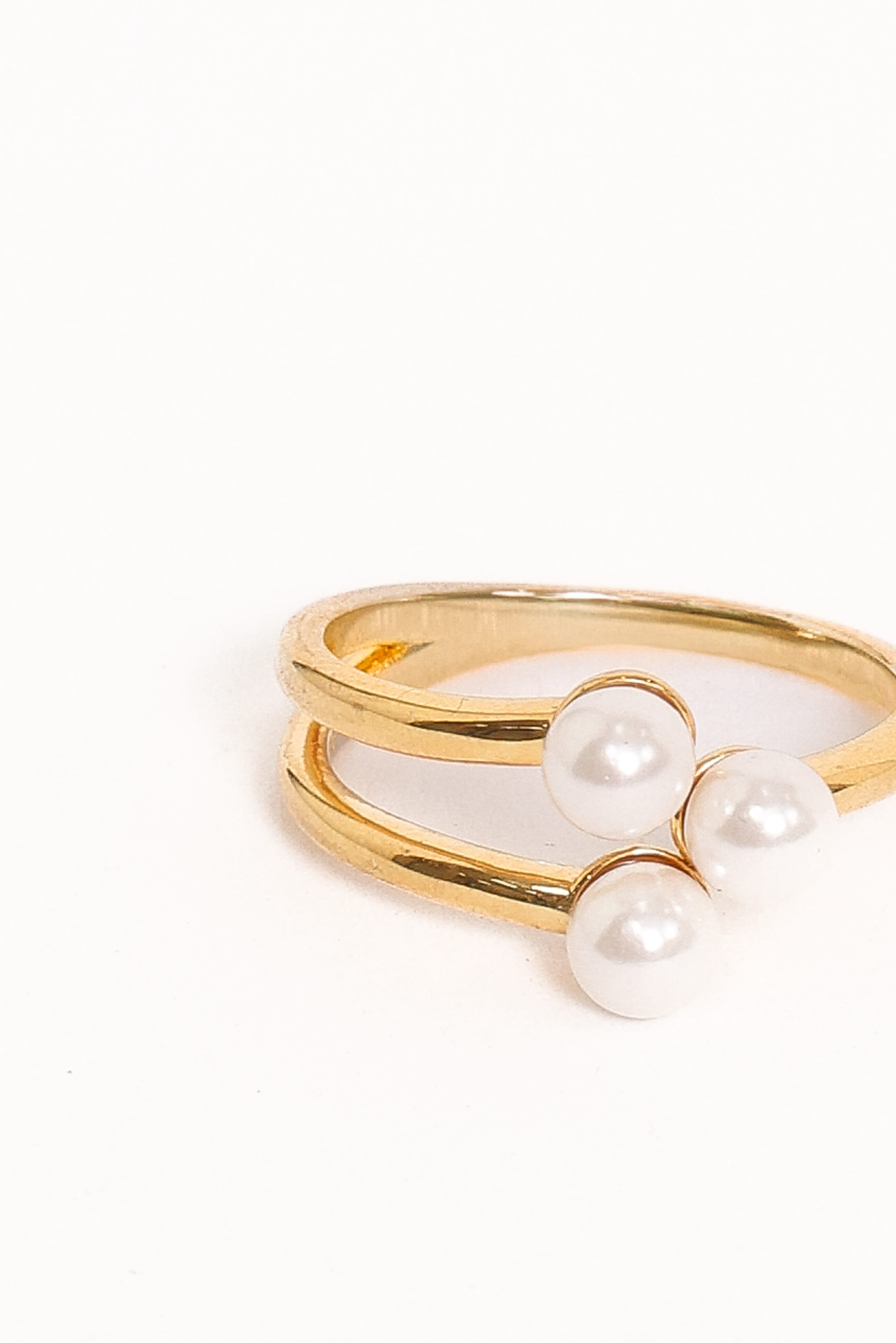 Kelsey Pearl Ring - Gold