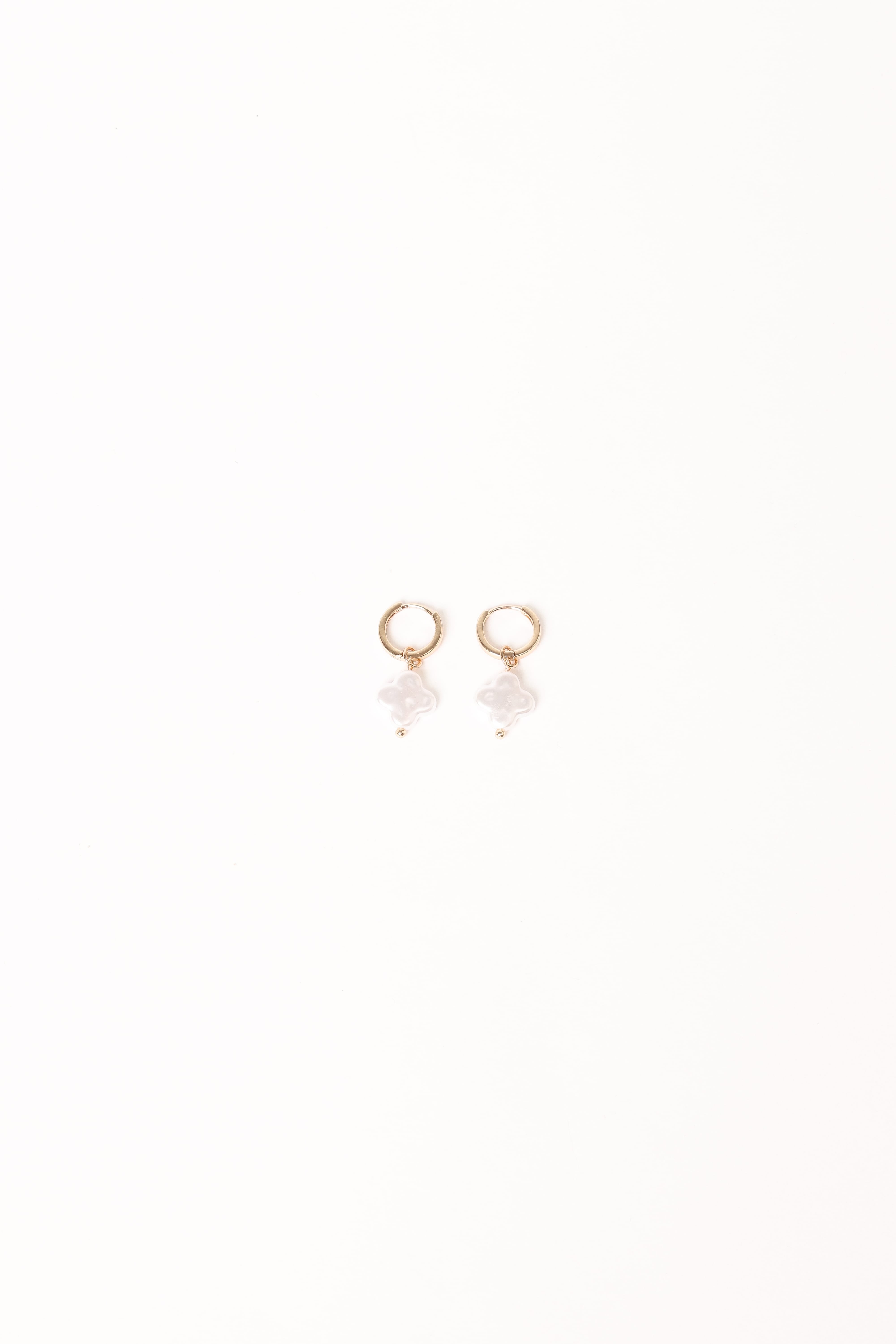 Kieran Earrings - Gold/Pearl