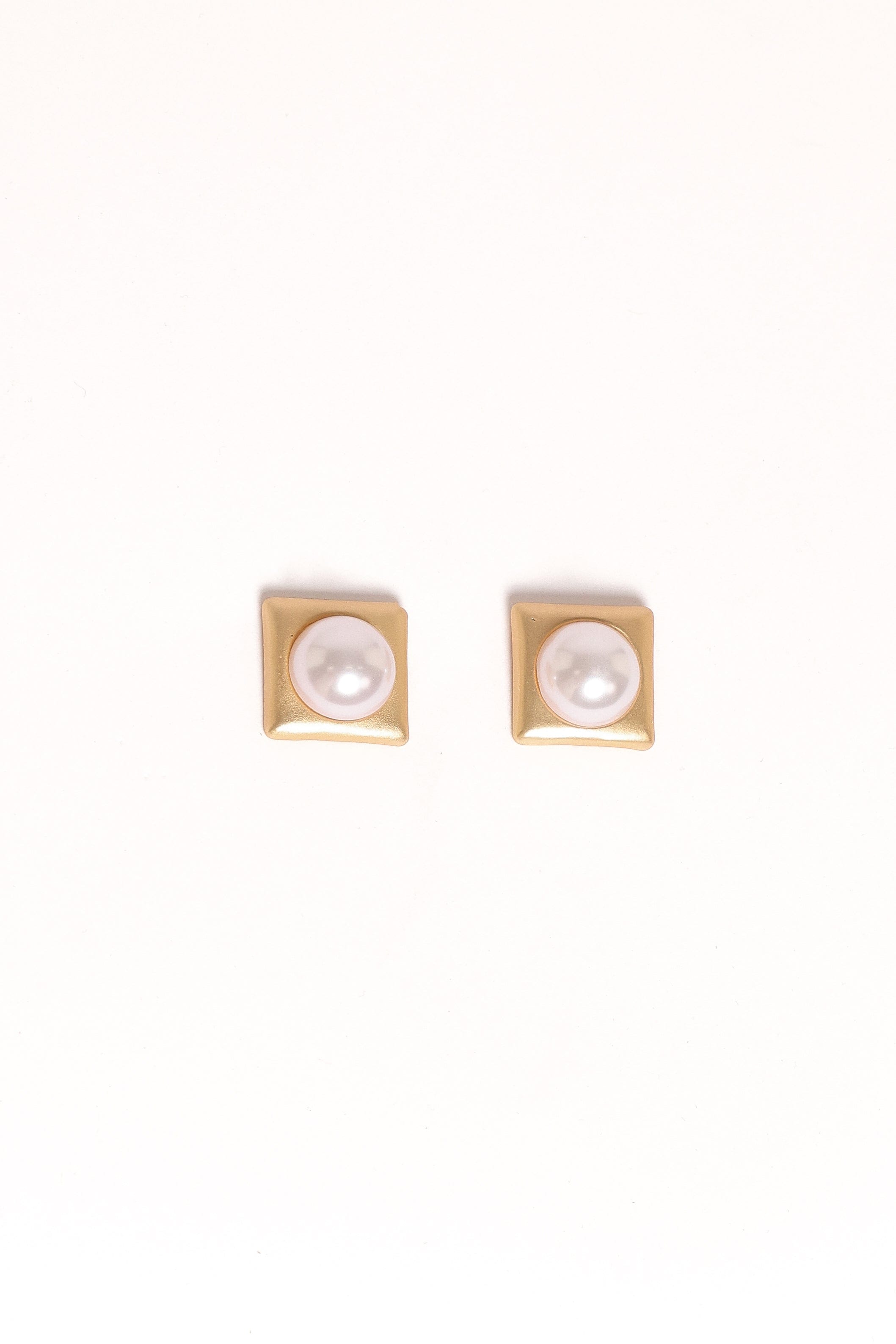 Kimmy Pearl Earrings - Gold
