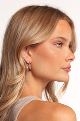 Laurel Earrings - Brown
